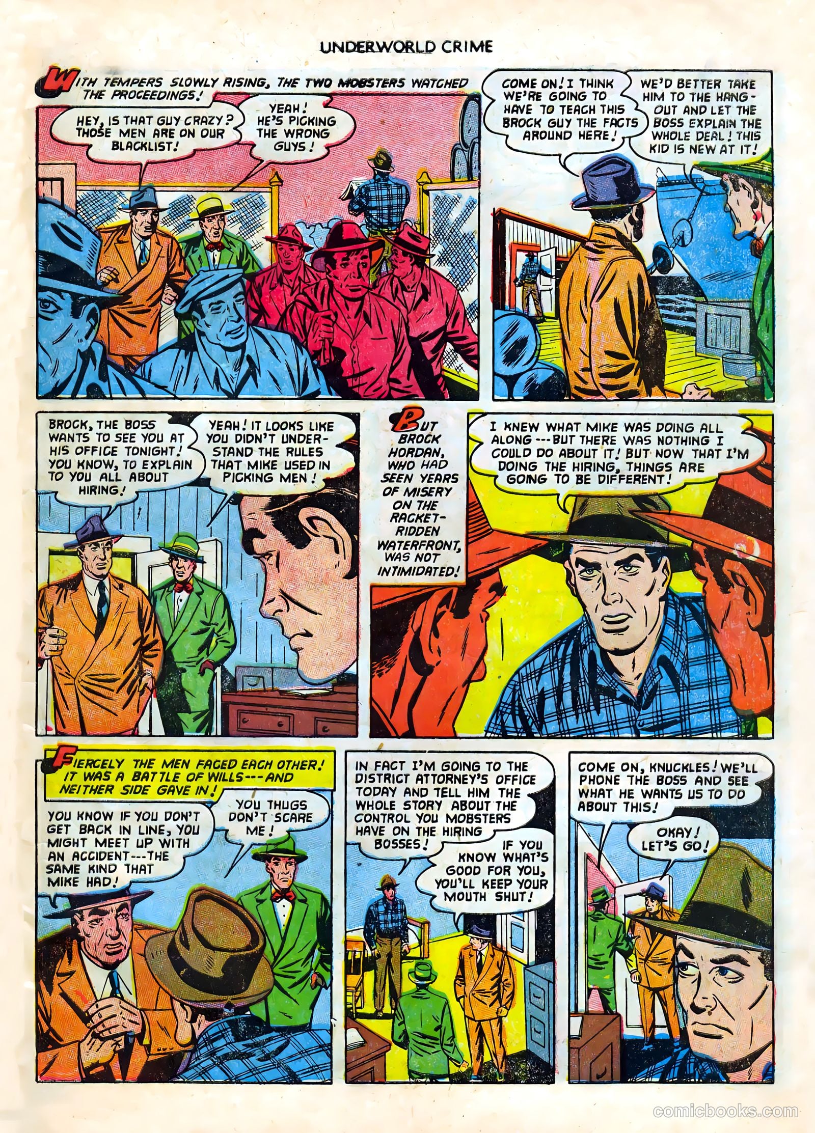 Underworld Crime #4 (1952) — page 7 of 36
