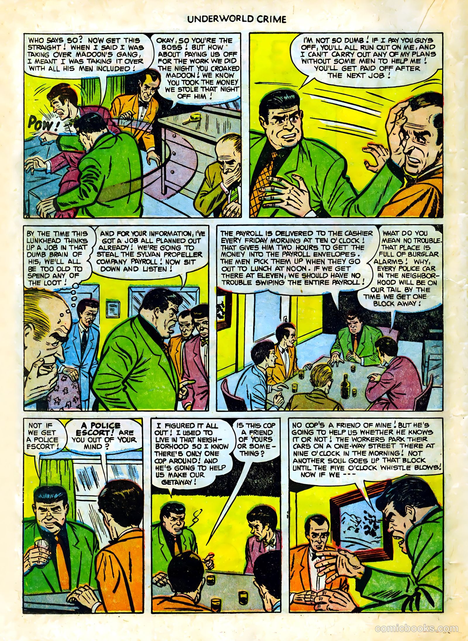 Underworld Crime #4 (1952) — page 16 of 36