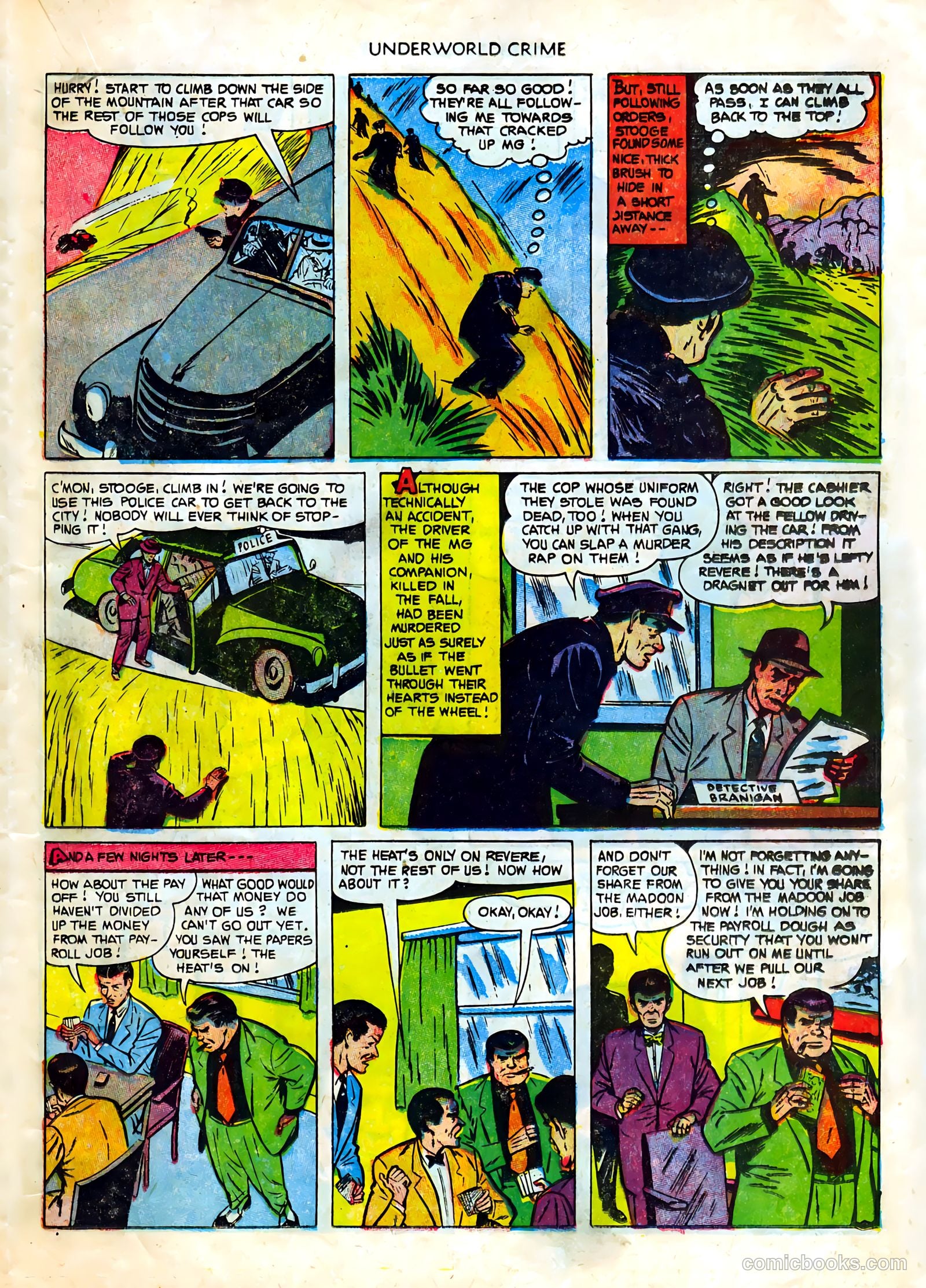 Underworld Crime #4 (1952) — page 19 of 36