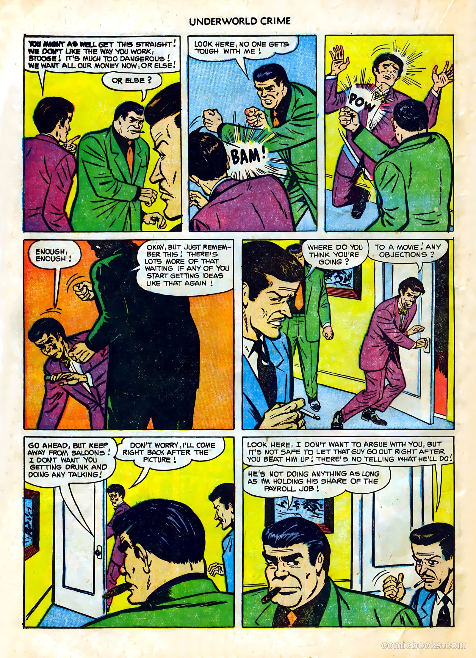 Underworld Crime #4 (1952) — page 20 of 36