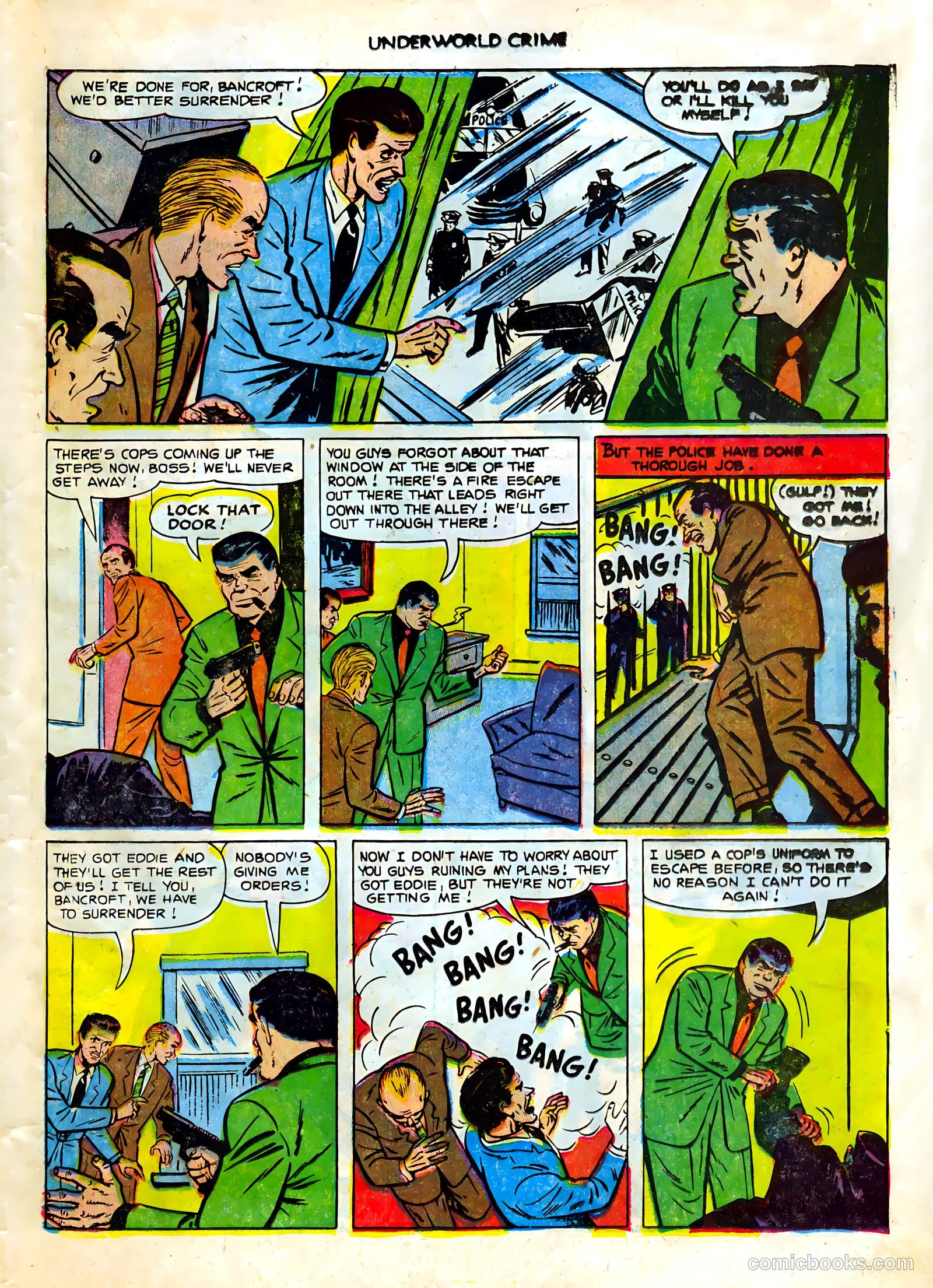 Underworld Crime #4 (1952) — page 23 of 36