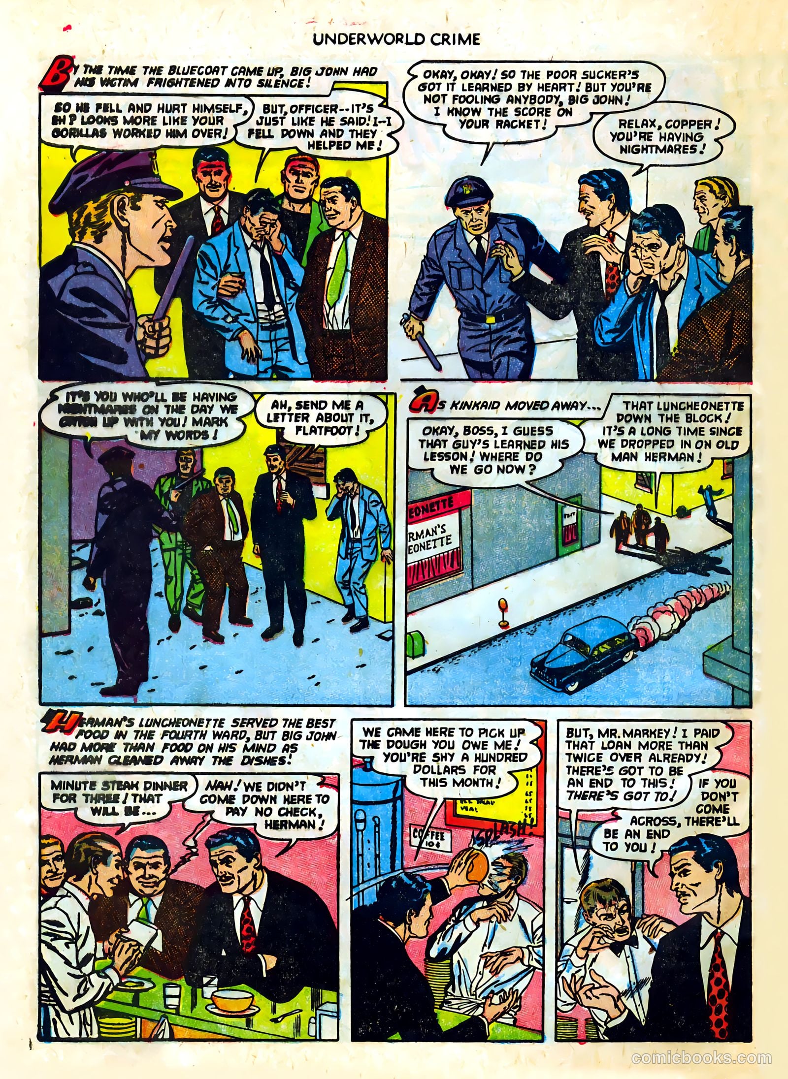 Underworld Crime #4 (1952) — page 28 of 36