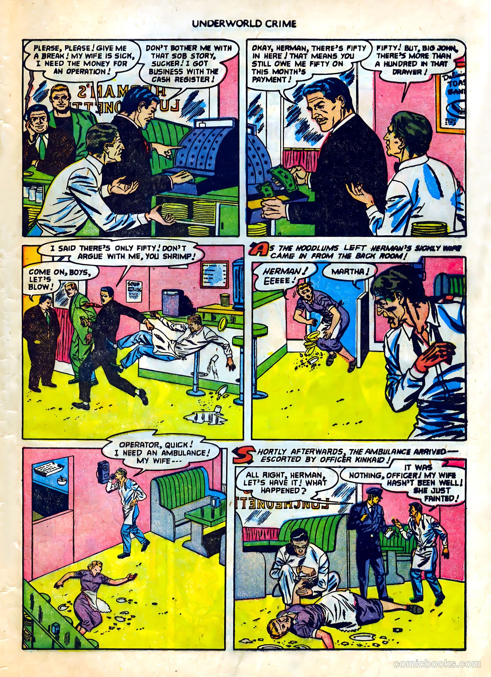 Underworld Crime #4 (1952) — page 29 of 36