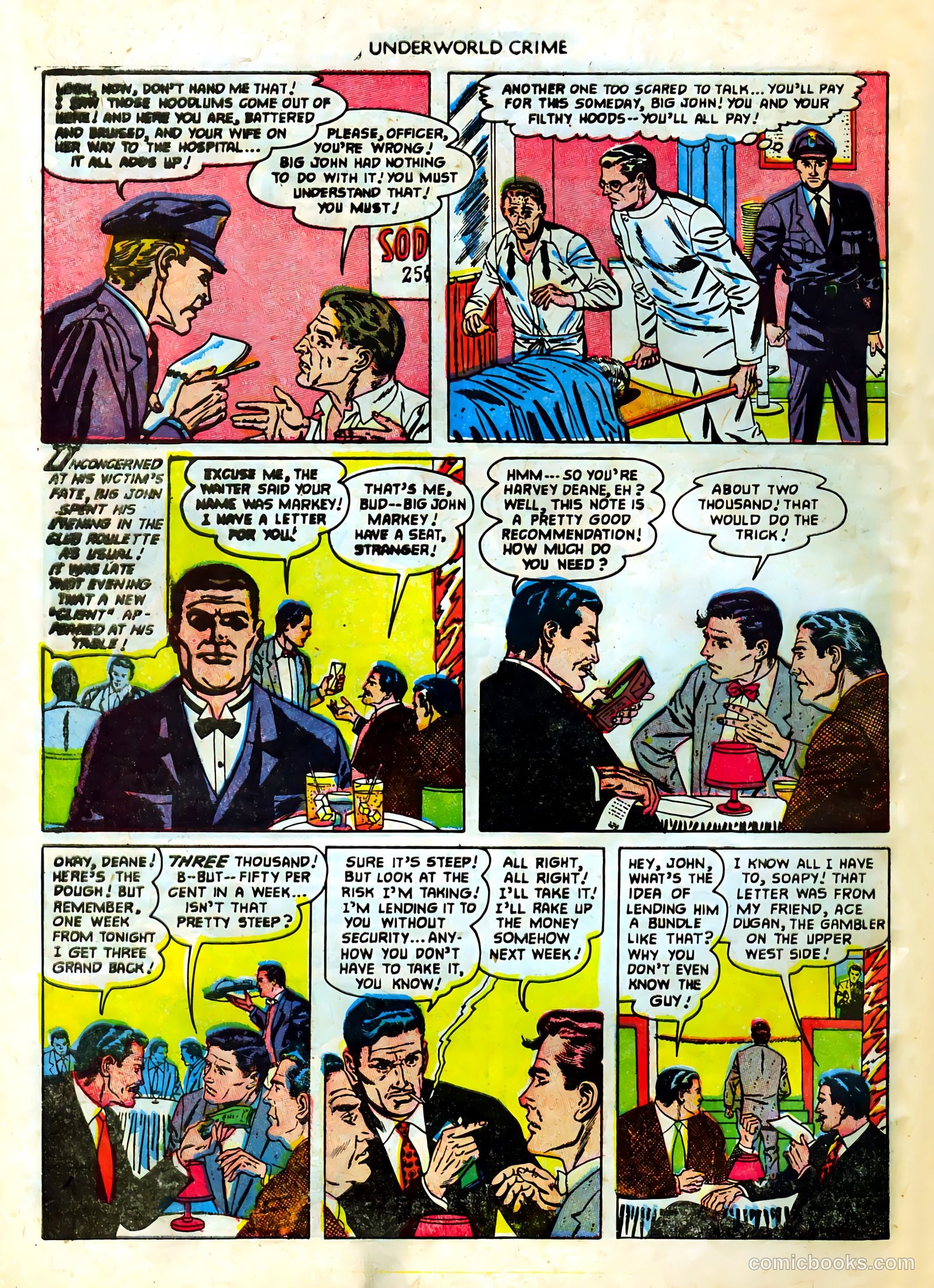 Underworld Crime #4 (1952) — page 30 of 36