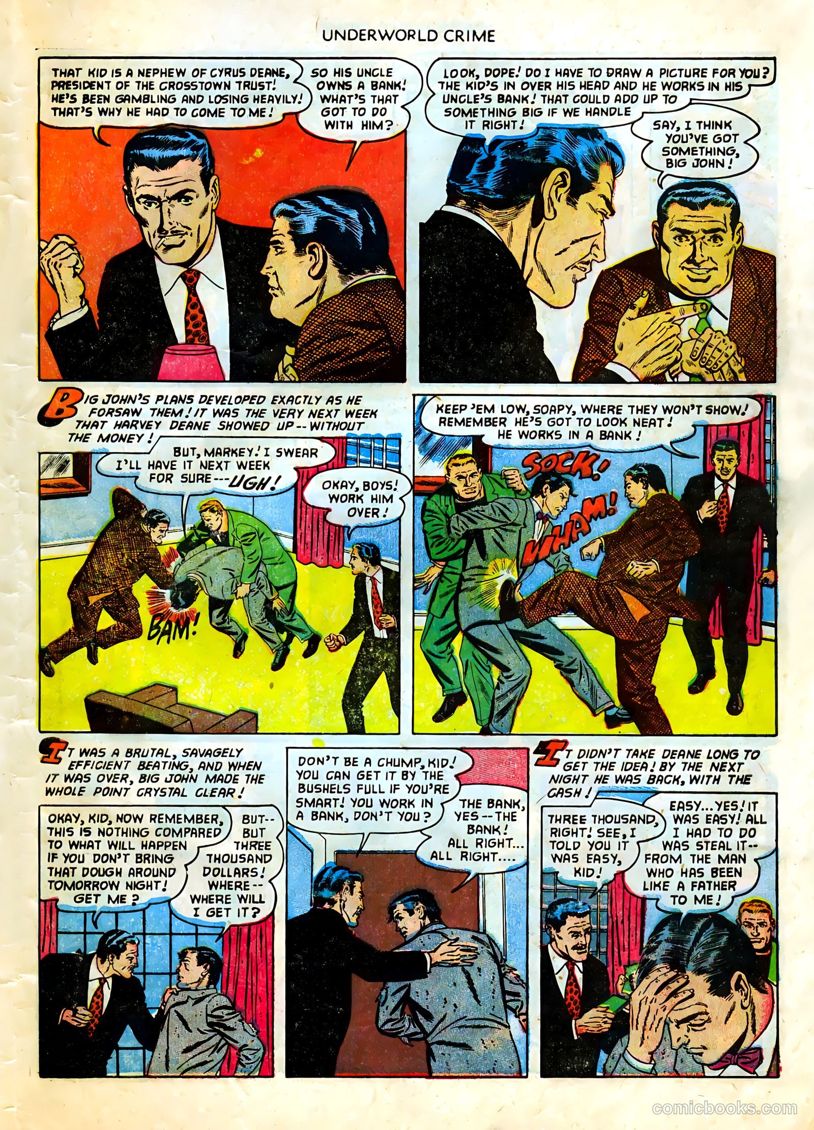 Underworld Crime #4 (1952) — page 31 of 36