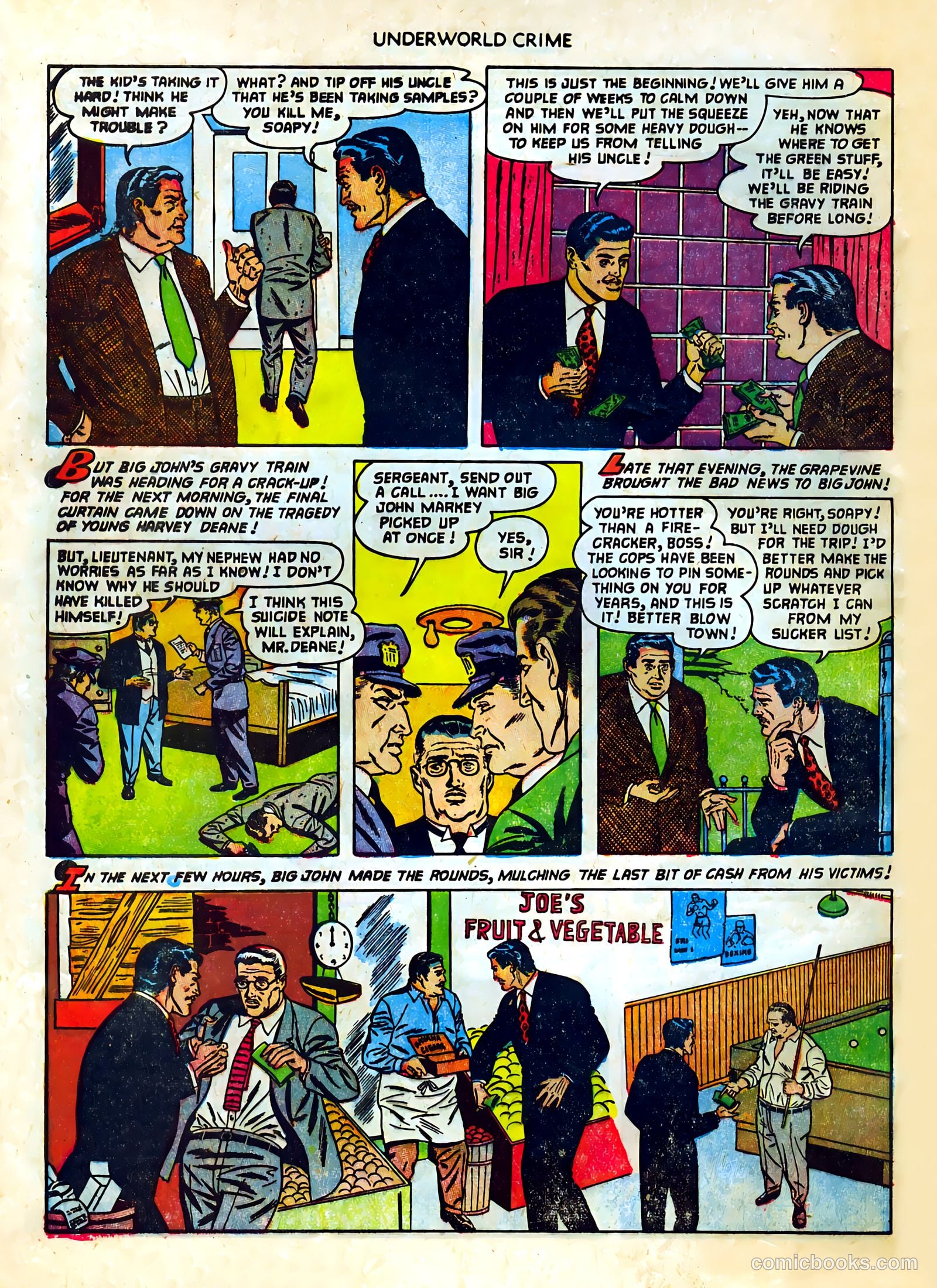 Underworld Crime #4 (1952) — page 32 of 36