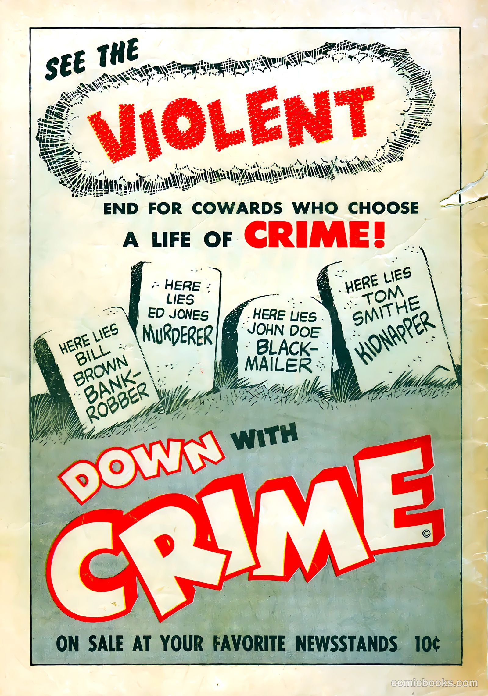 Underworld Crime #4 (1952) — page 36 of 36