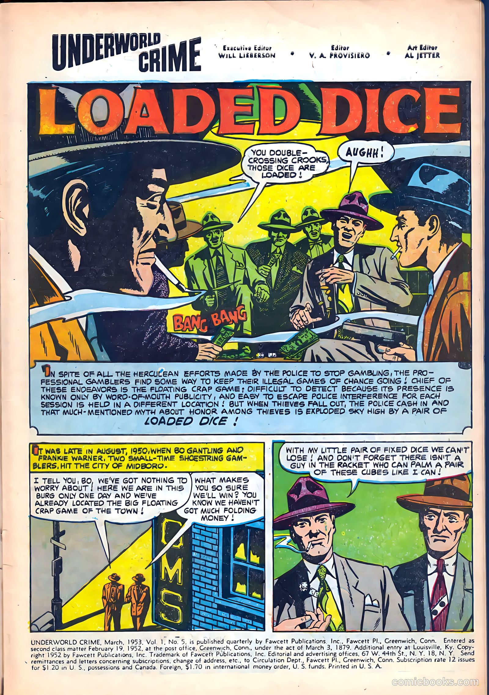 Underworld Crime #5 (1953) — page 3 of 36