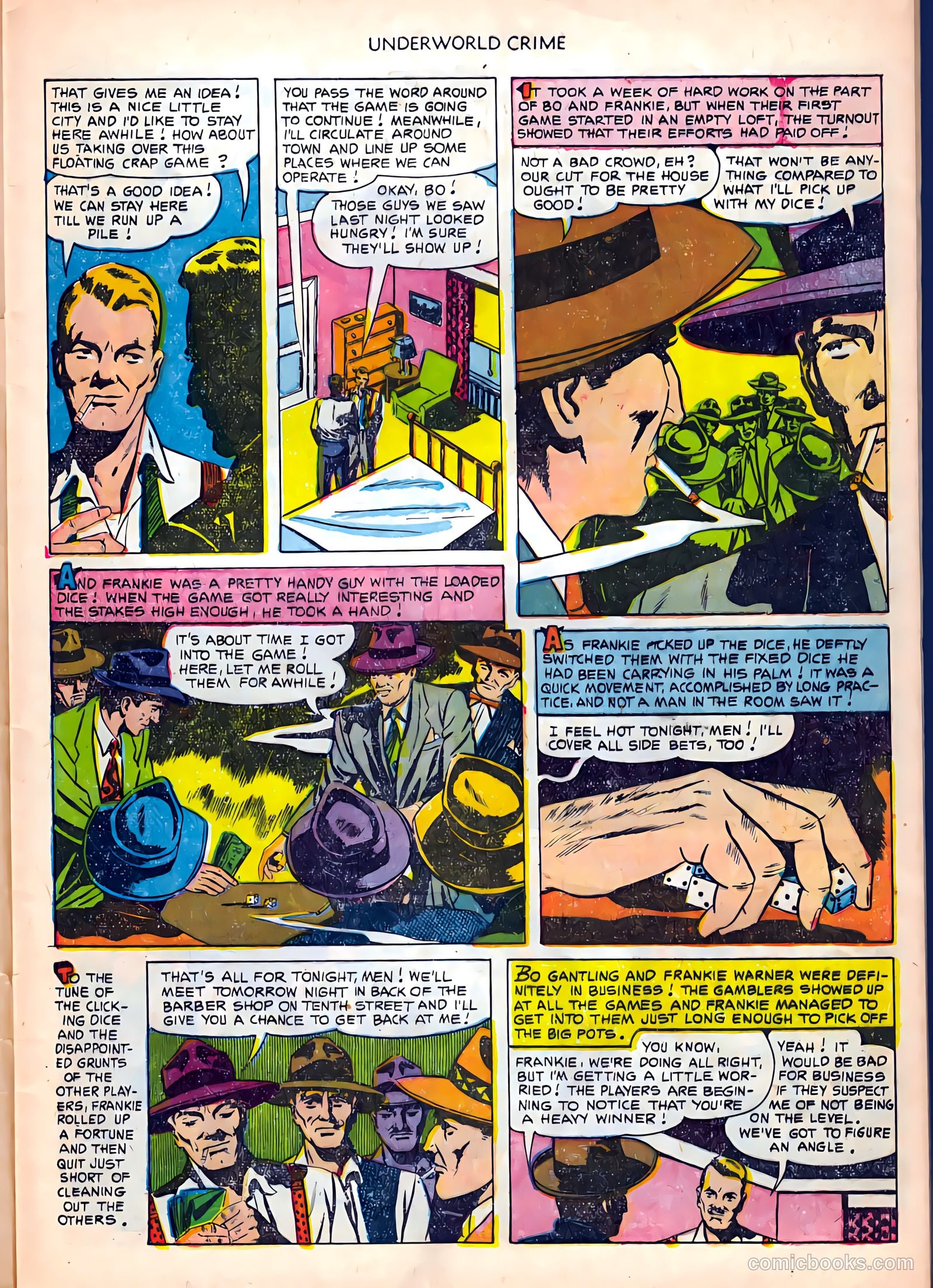 Underworld Crime #5 (1953) — page 5 of 36