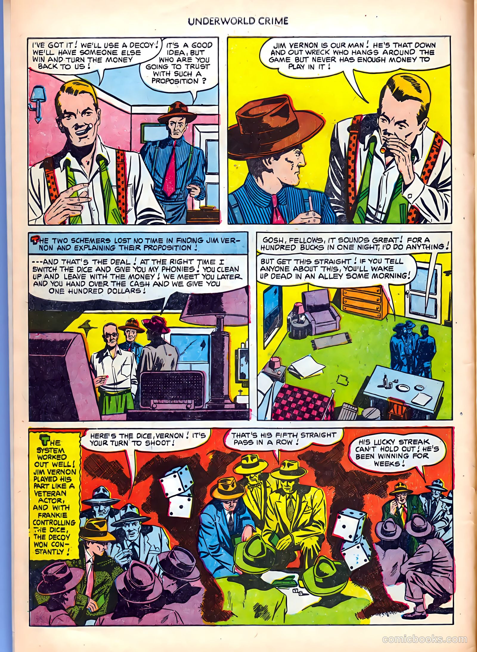 Underworld Crime #5 (1953) — page 6 of 36