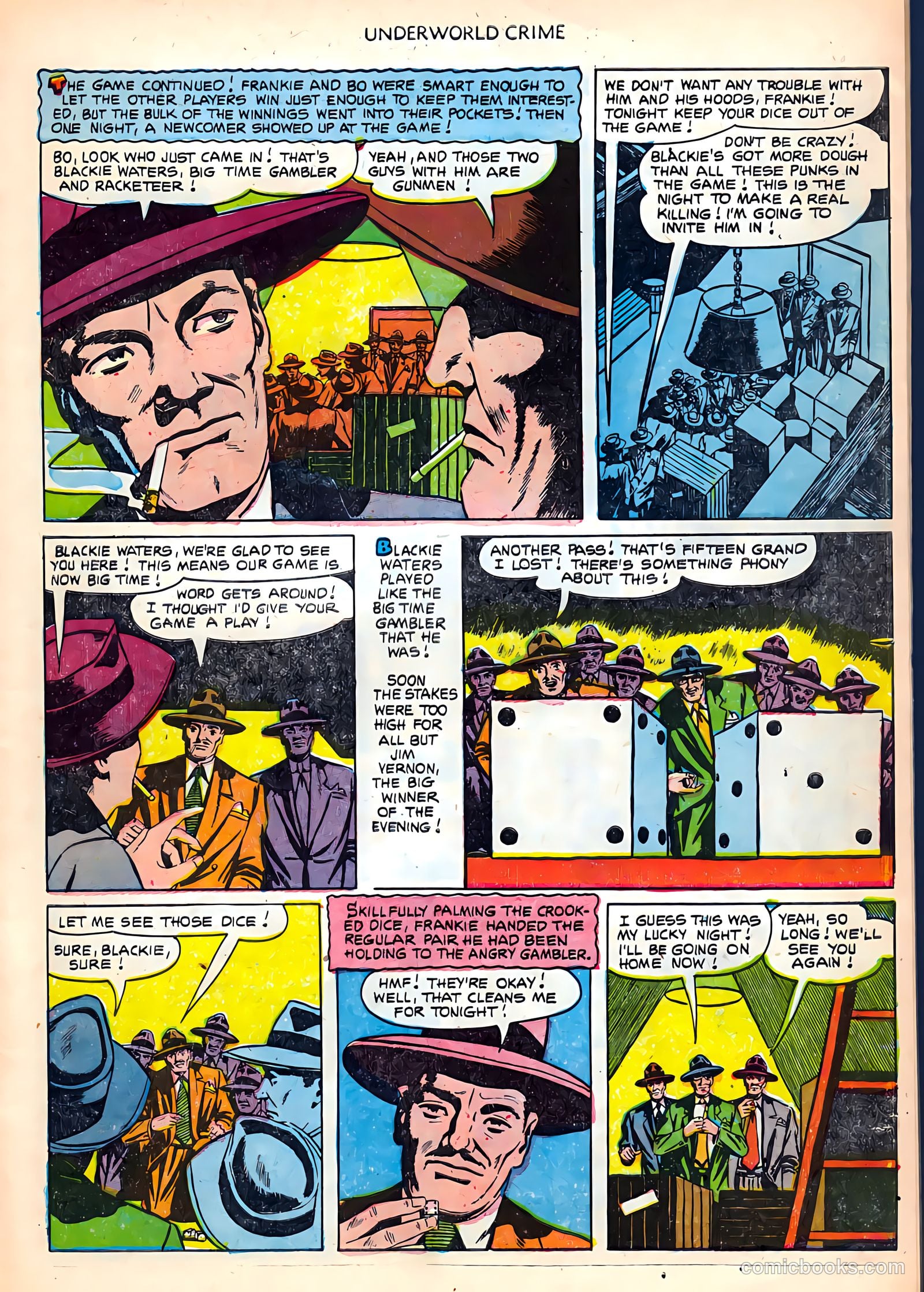 Underworld Crime #5 (1953) — page 7 of 36