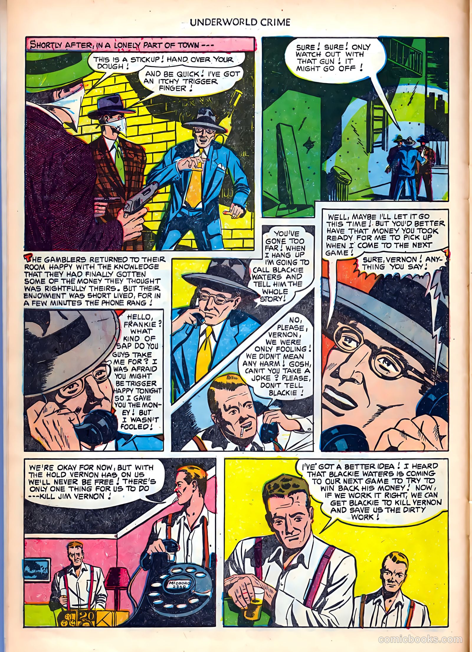 Underworld Crime #5 (1953) — page 10 of 36