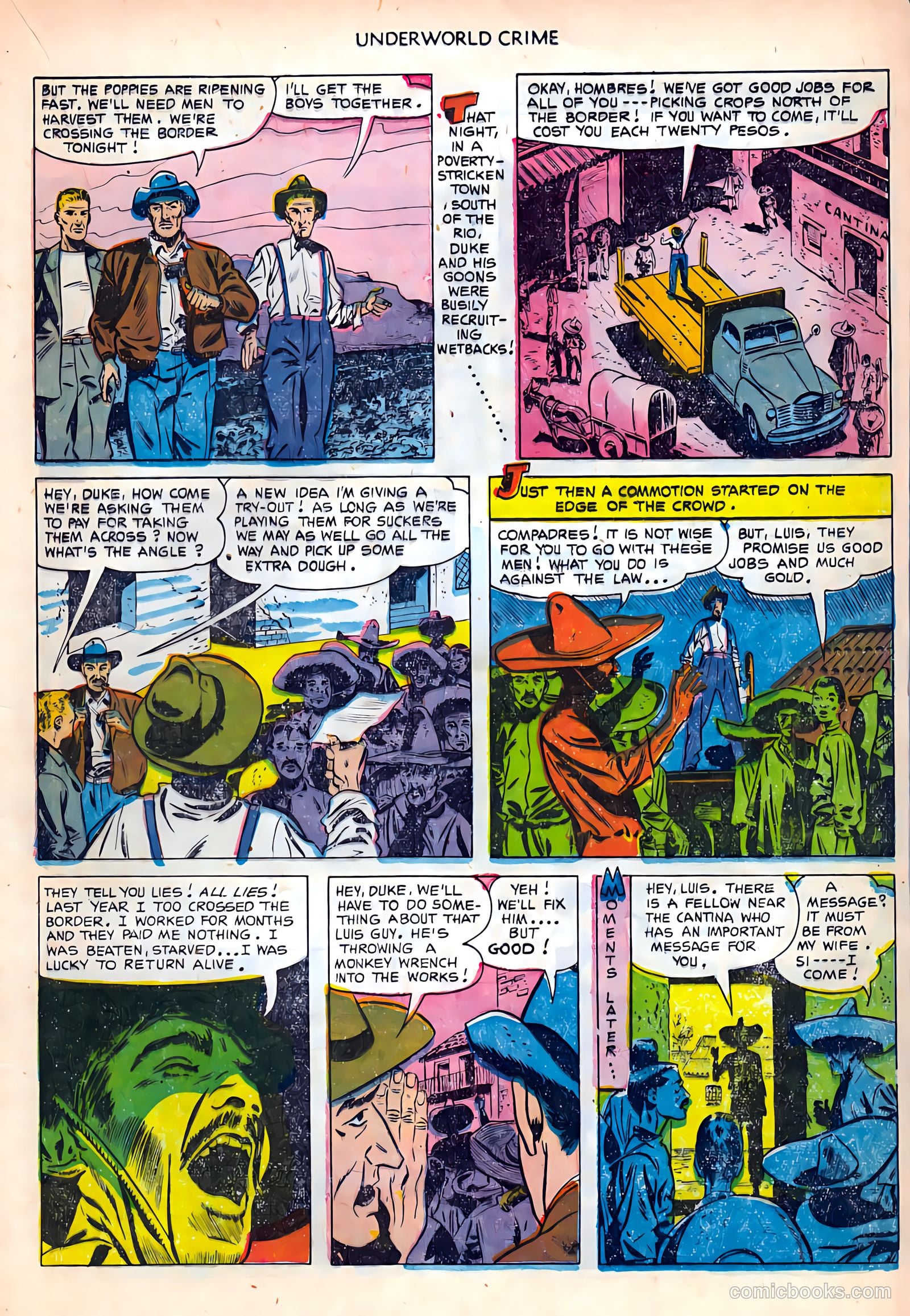 Underworld Crime #5 (1953) — page 17 of 36