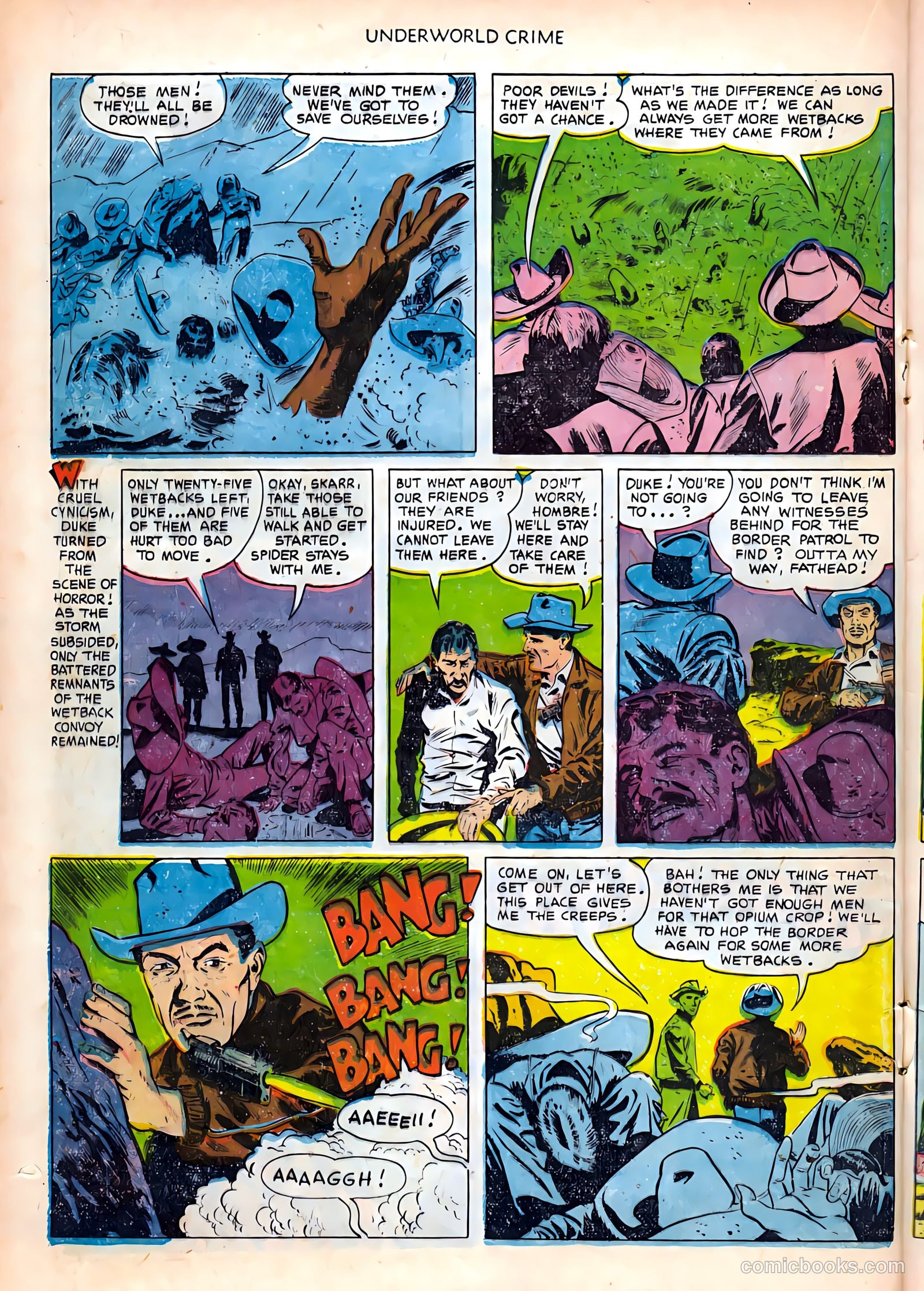 Underworld Crime #5 (1953) — page 20 of 36
