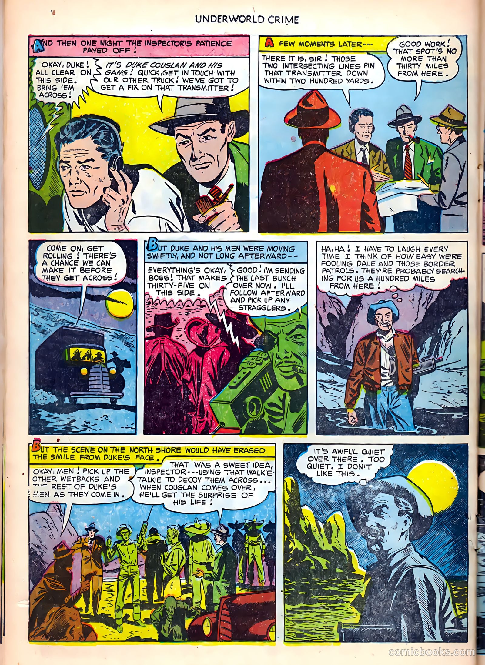 Underworld Crime #5 (1953) — page 22 of 36