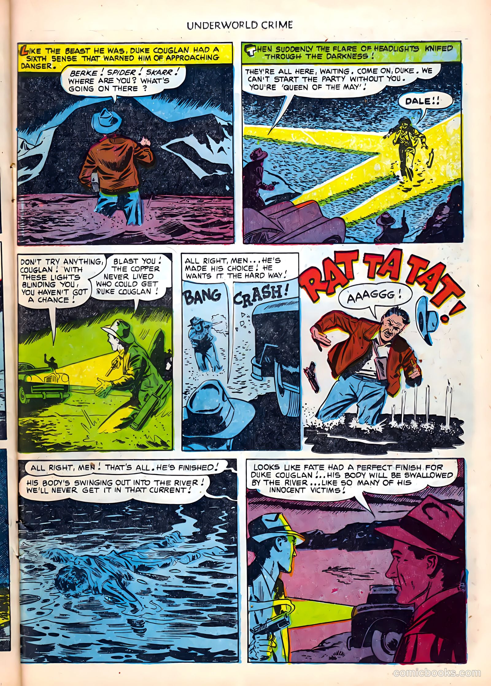 Underworld Crime #5 (1953) — page 23 of 36