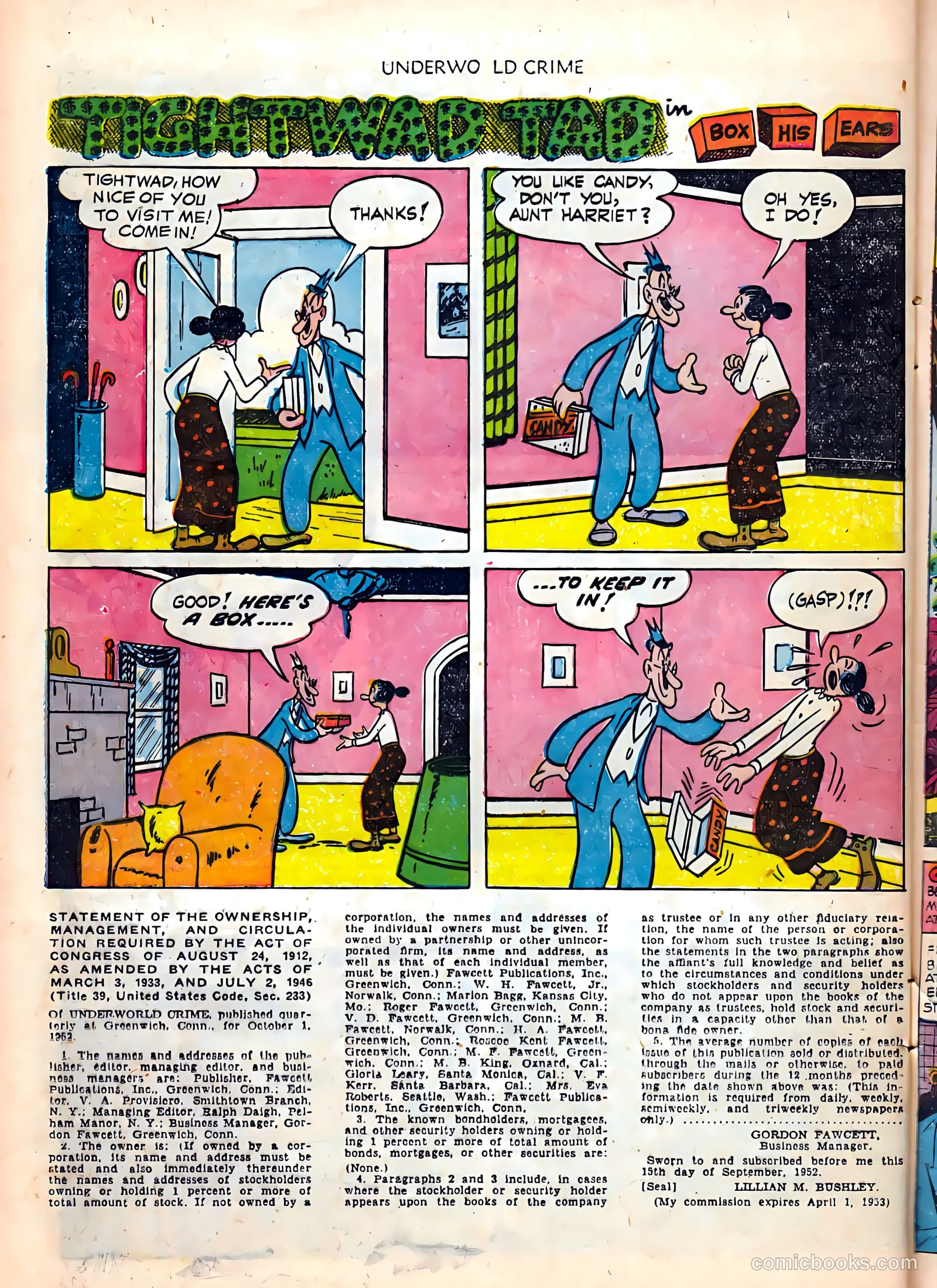 Underworld Crime #5 (1953) — page 24 of 36