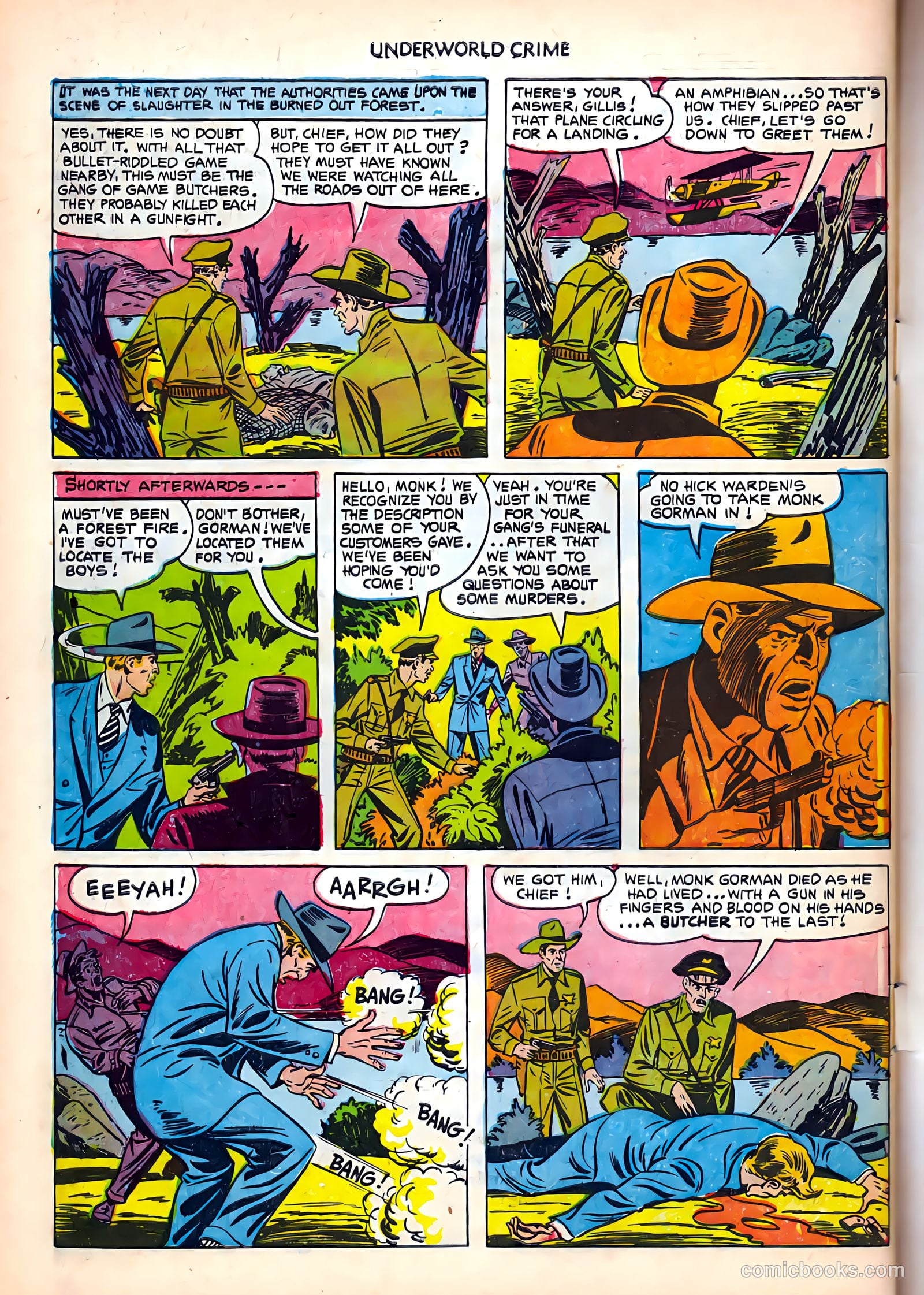 Underworld Crime #5 (1953) — page 34 of 36