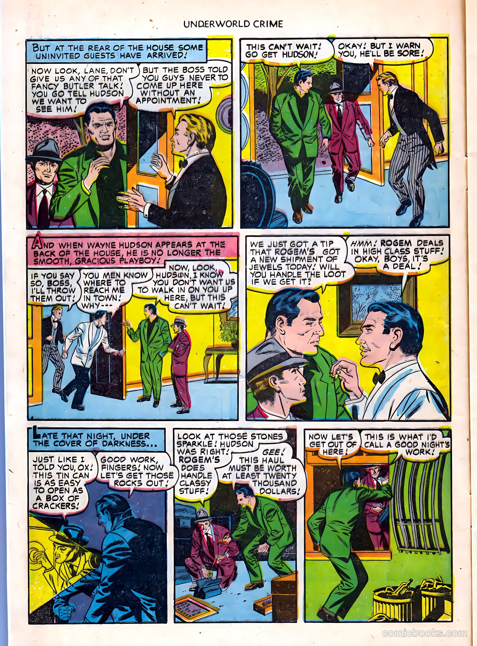 Underworld Crime #6 (1953) — page 4 of 36