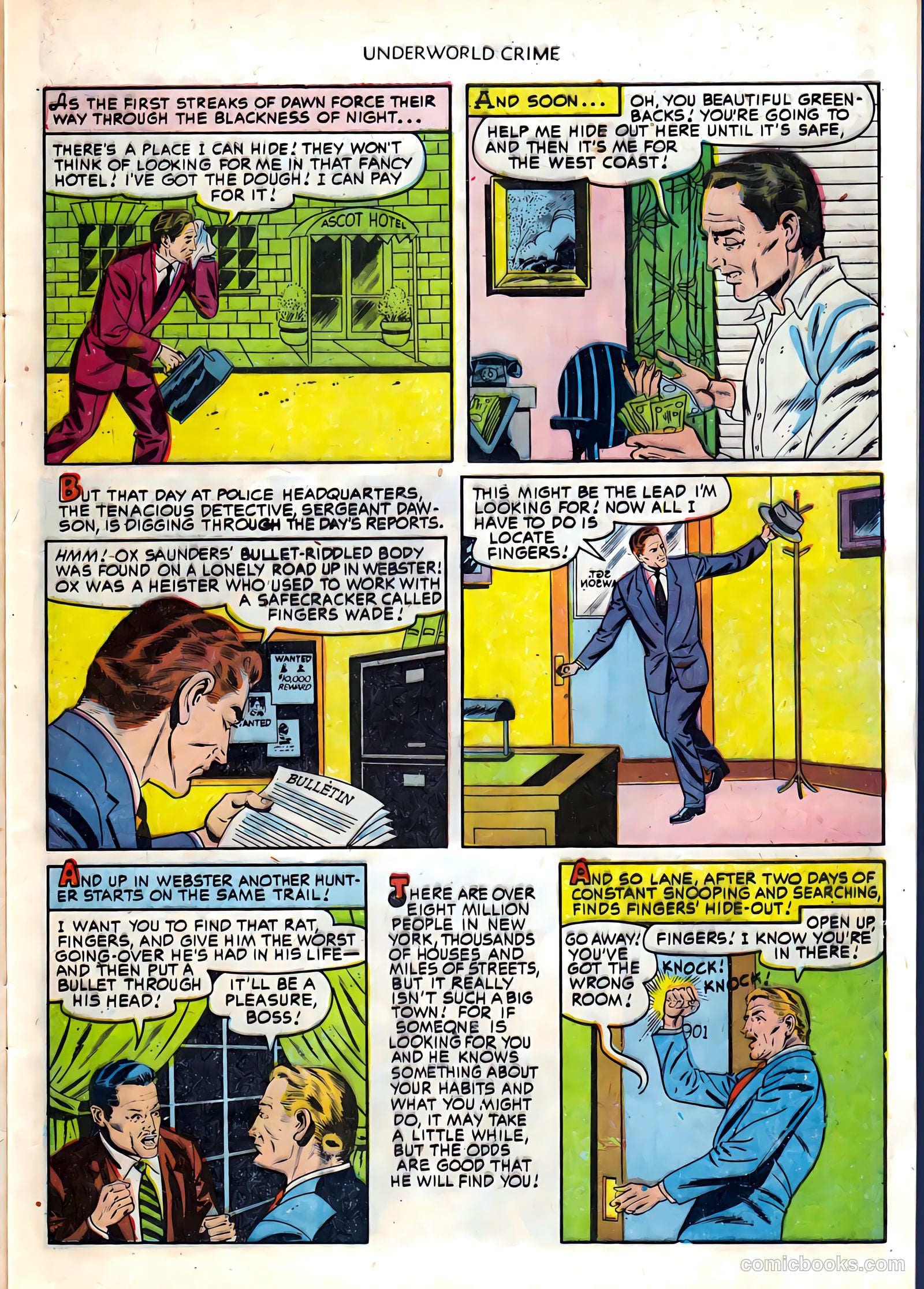Underworld Crime #6 (1953) — page 9 of 36