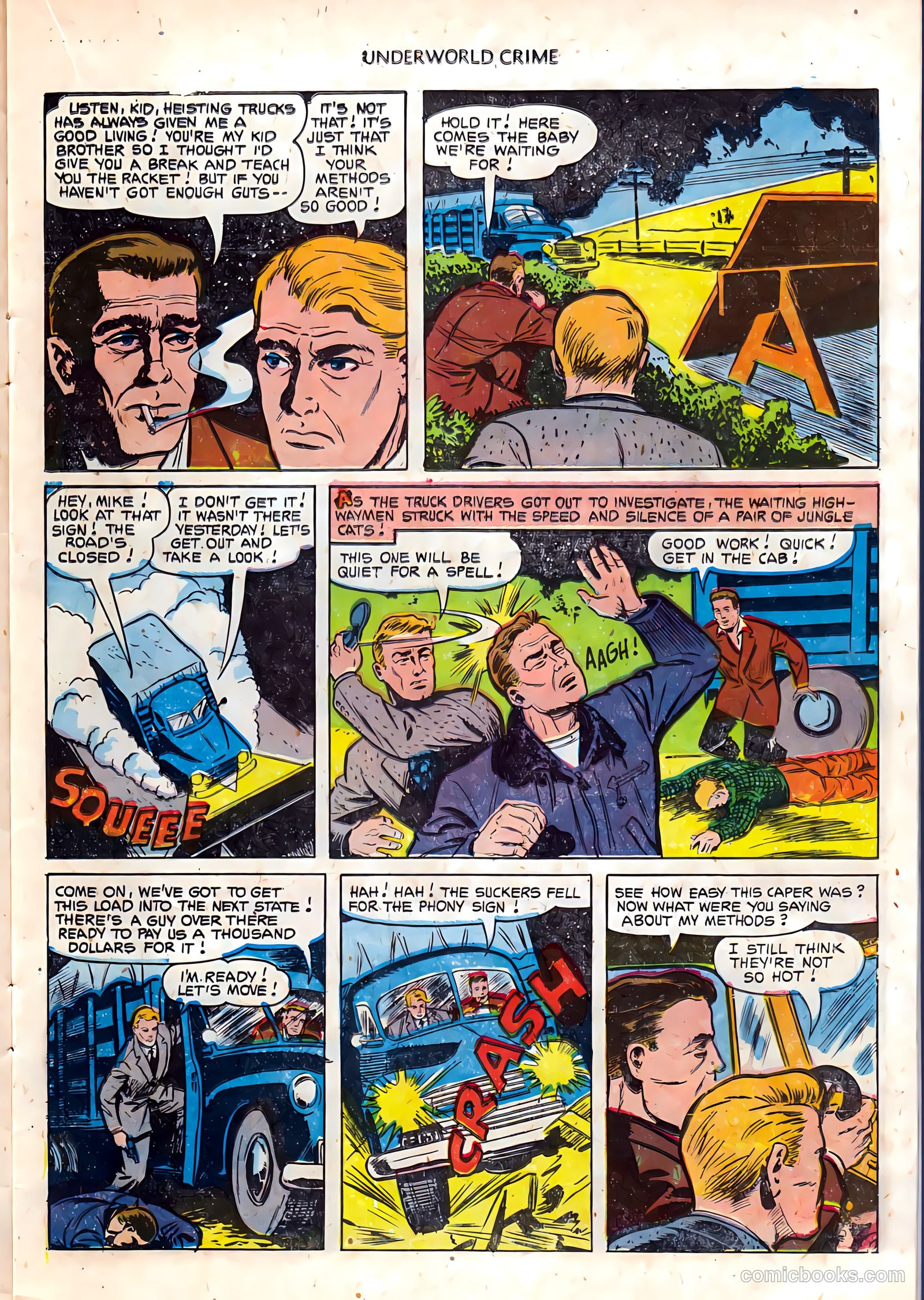 Underworld Crime #6 (1953) — page 15 of 36