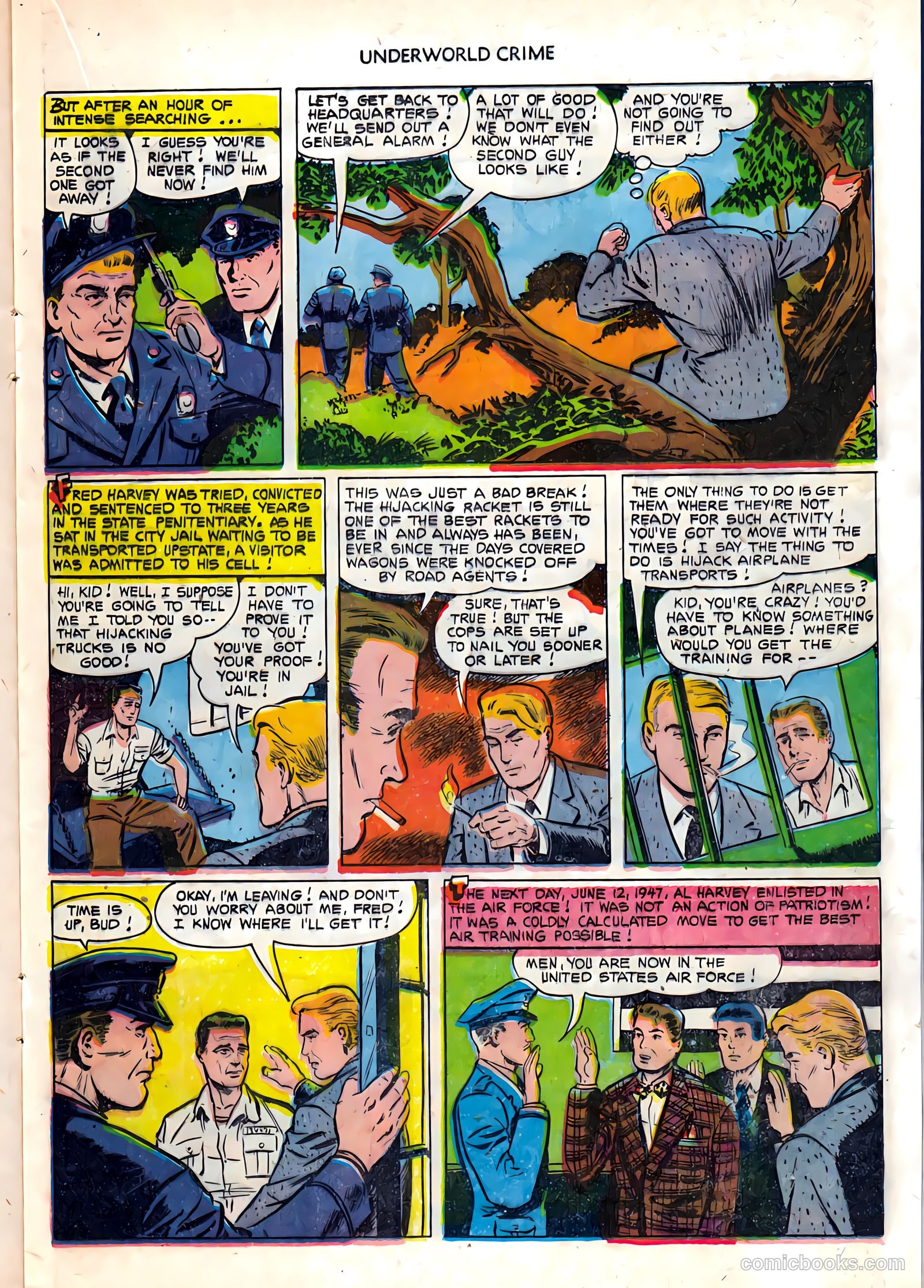 Underworld Crime #6 (1953) — page 17 of 36