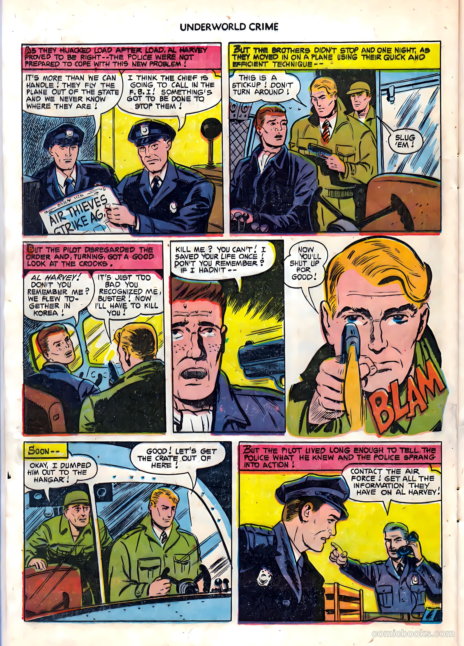 Underworld Crime #6 (1953) — page 20 of 36