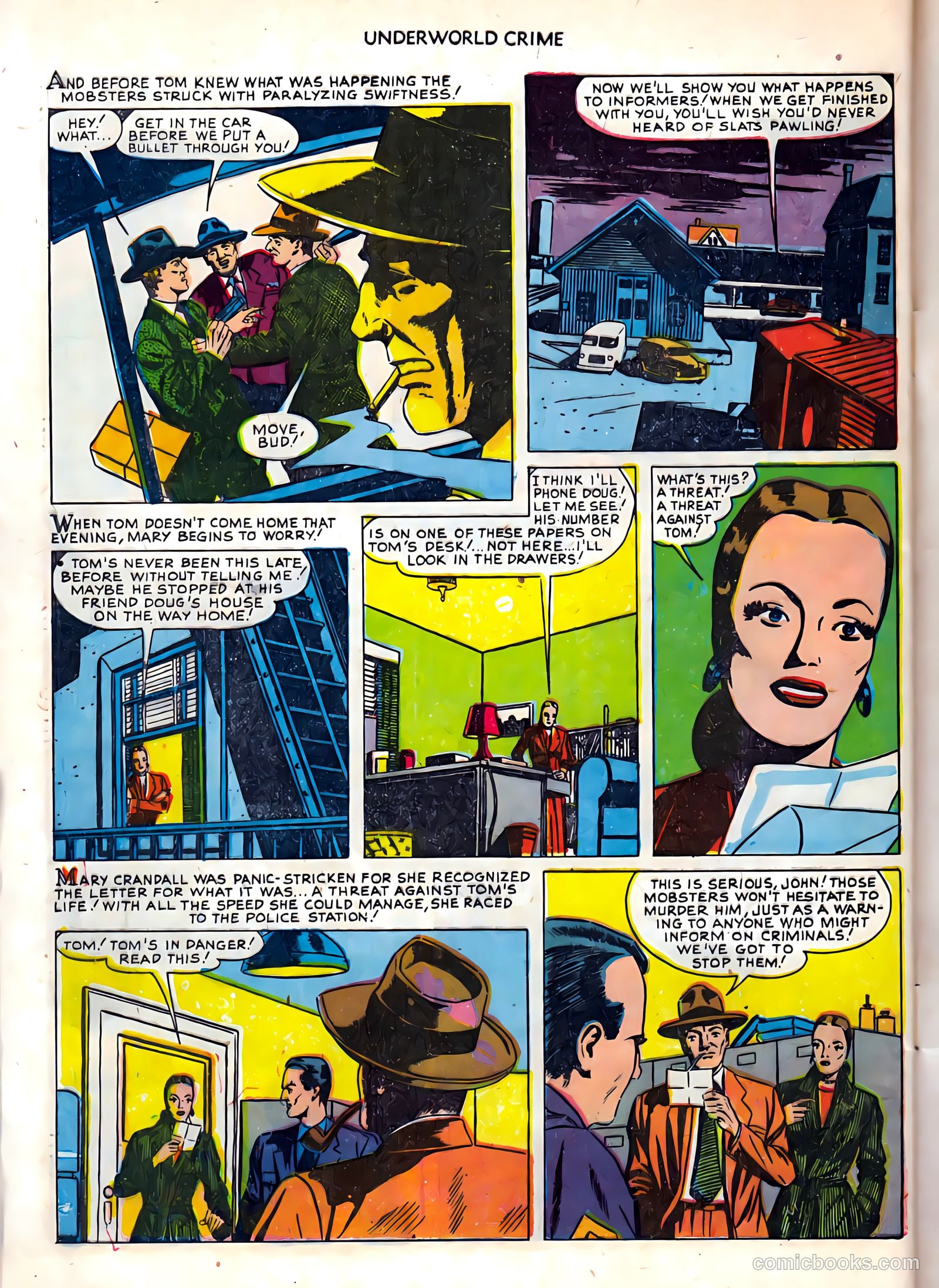 Underworld Crime #6 (1953) — page 32 of 36