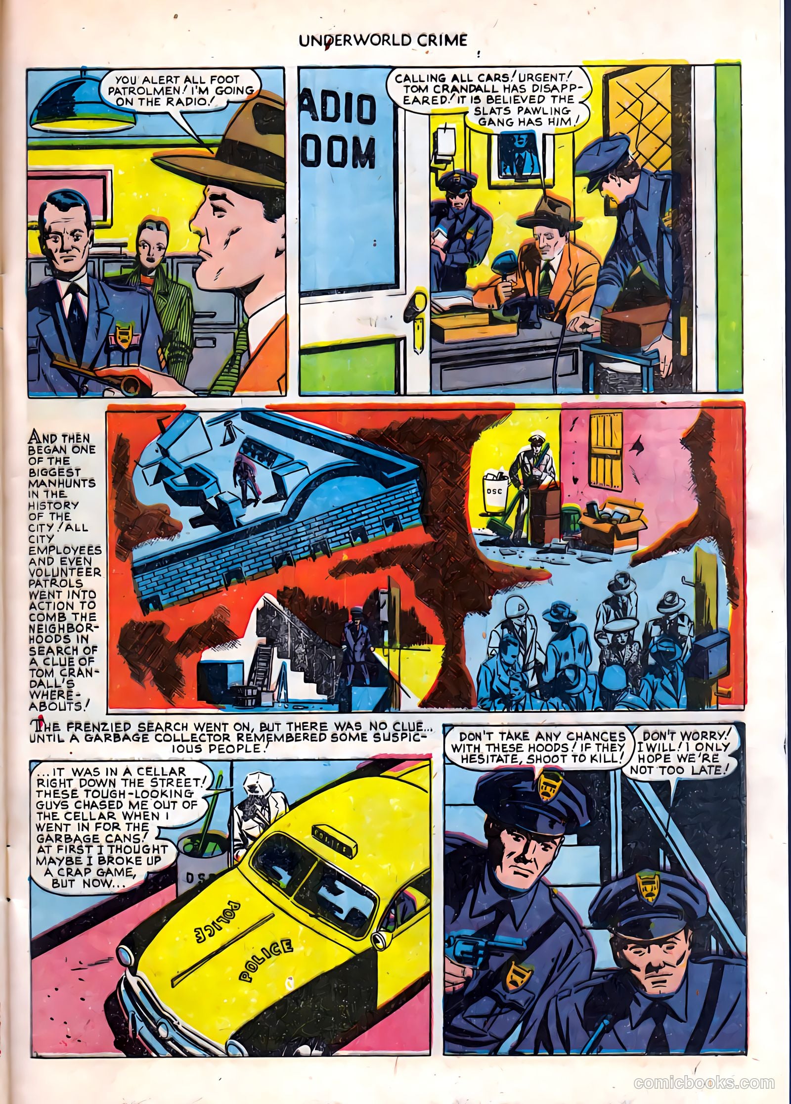 Underworld Crime #6 (1953) — page 33 of 36