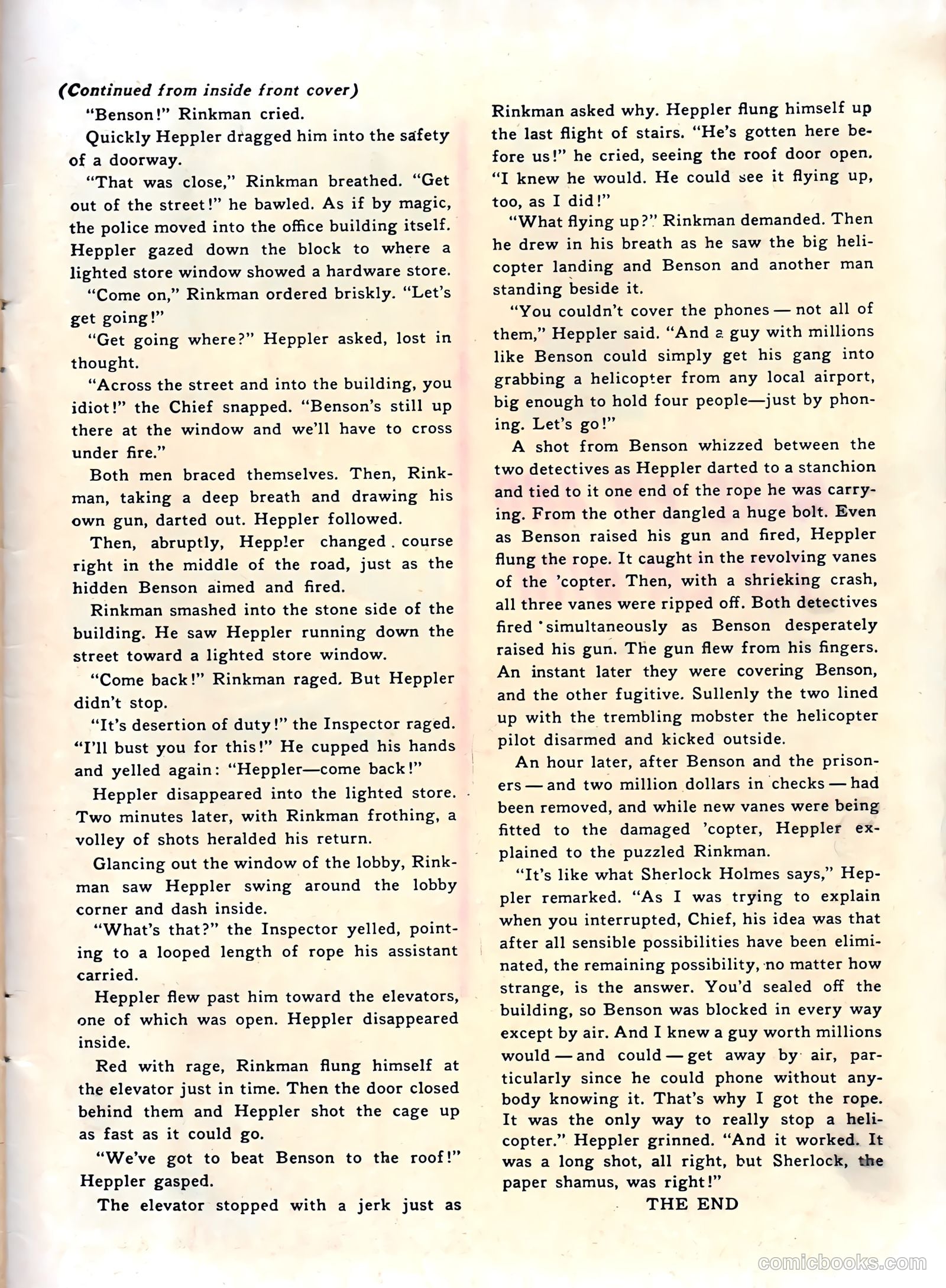 Underworld Crime #6 (1953) — page 35 of 36