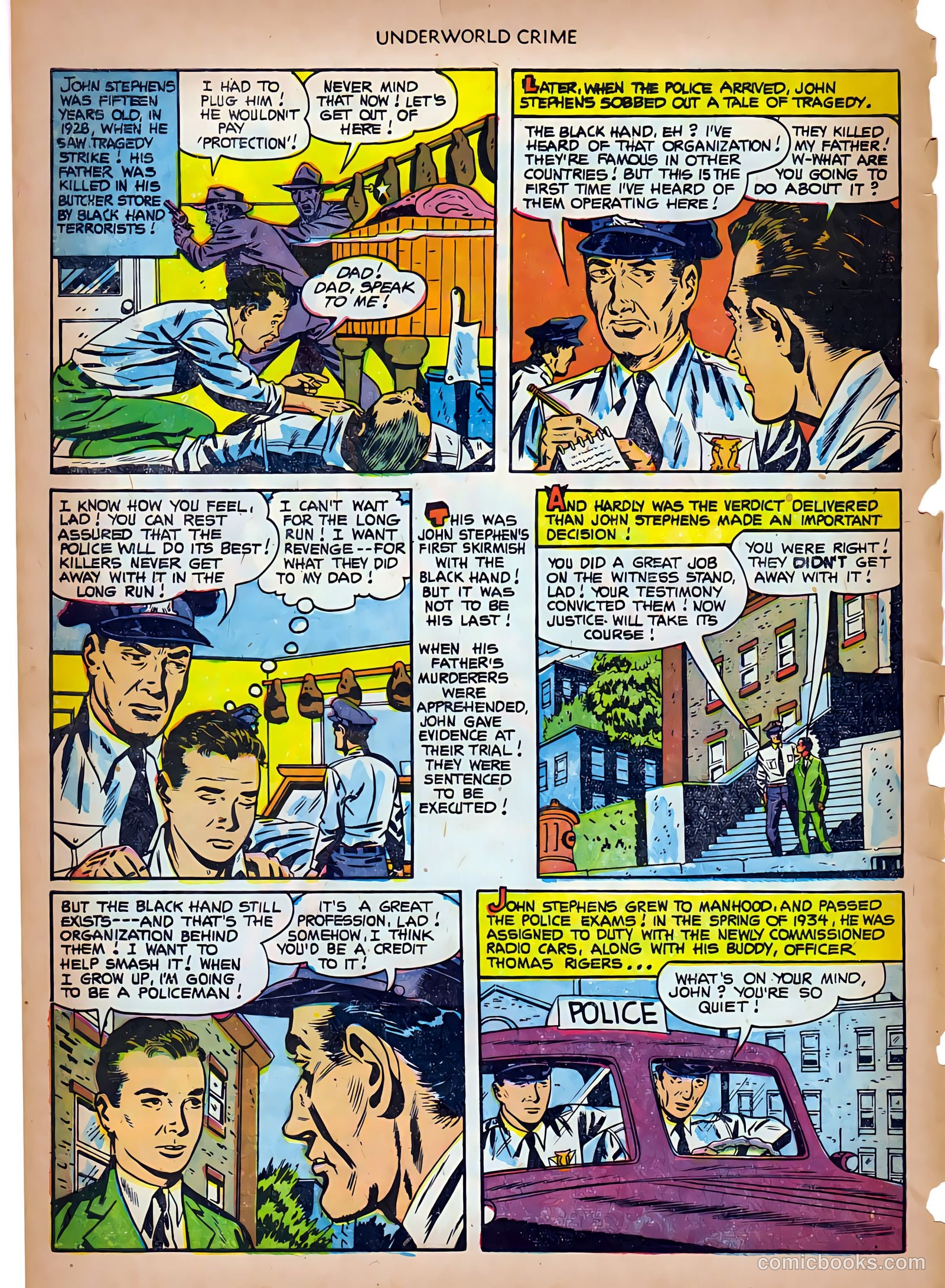 Underworld Crime #7 (1953) — page 4 of 36