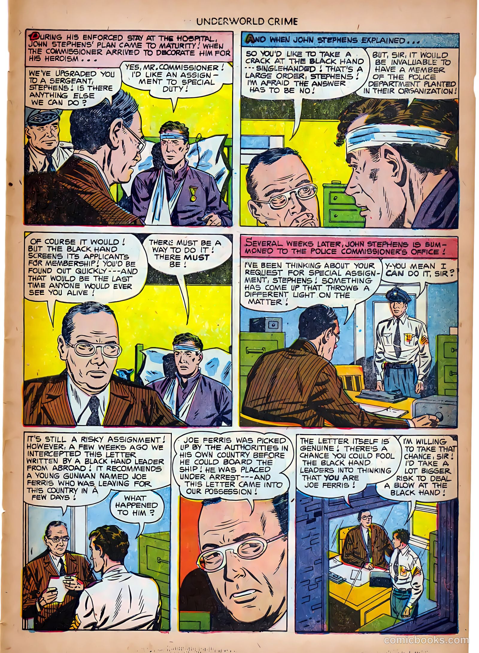Underworld Crime #7 (1953) — page 7 of 36
