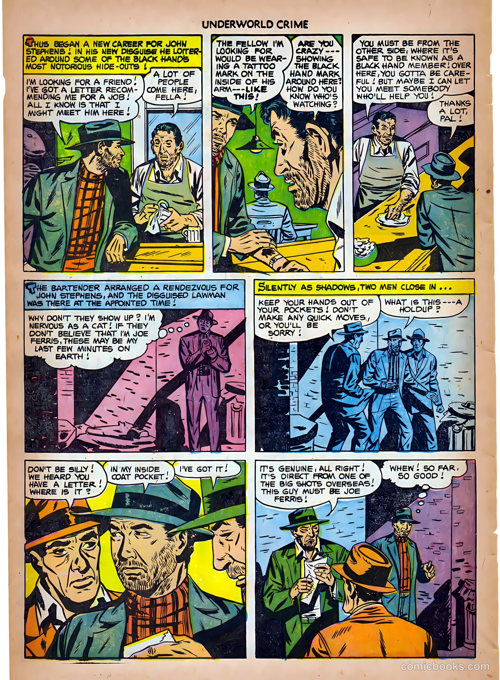 Underworld Crime #7 (1953) — page 8 of 36
