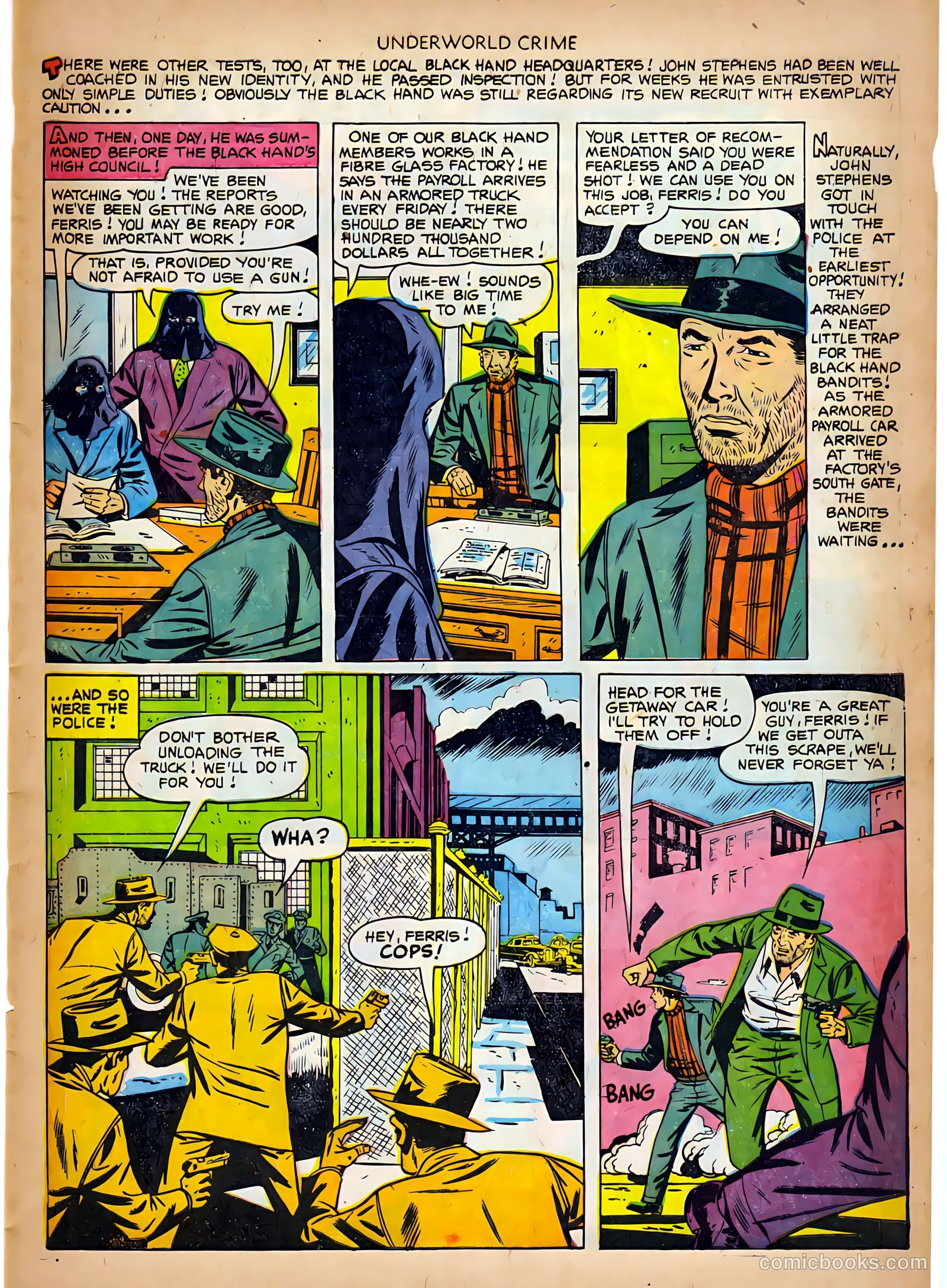 Underworld Crime #7 (1953) — page 9 of 36