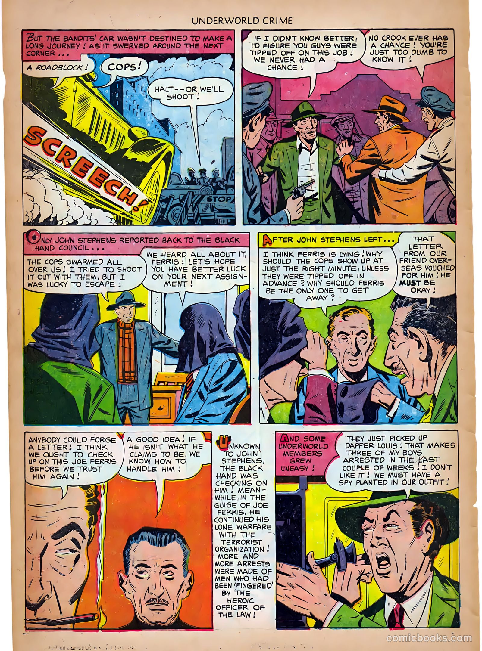 Underworld Crime #7 (1953) — page 10 of 36