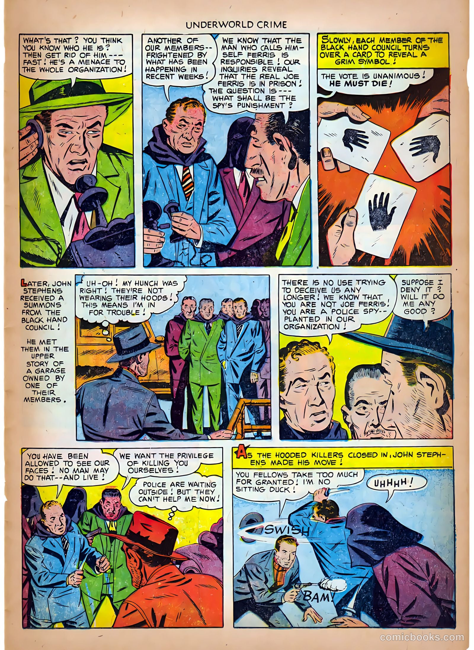 Underworld Crime #7 (1953) — page 11 of 36