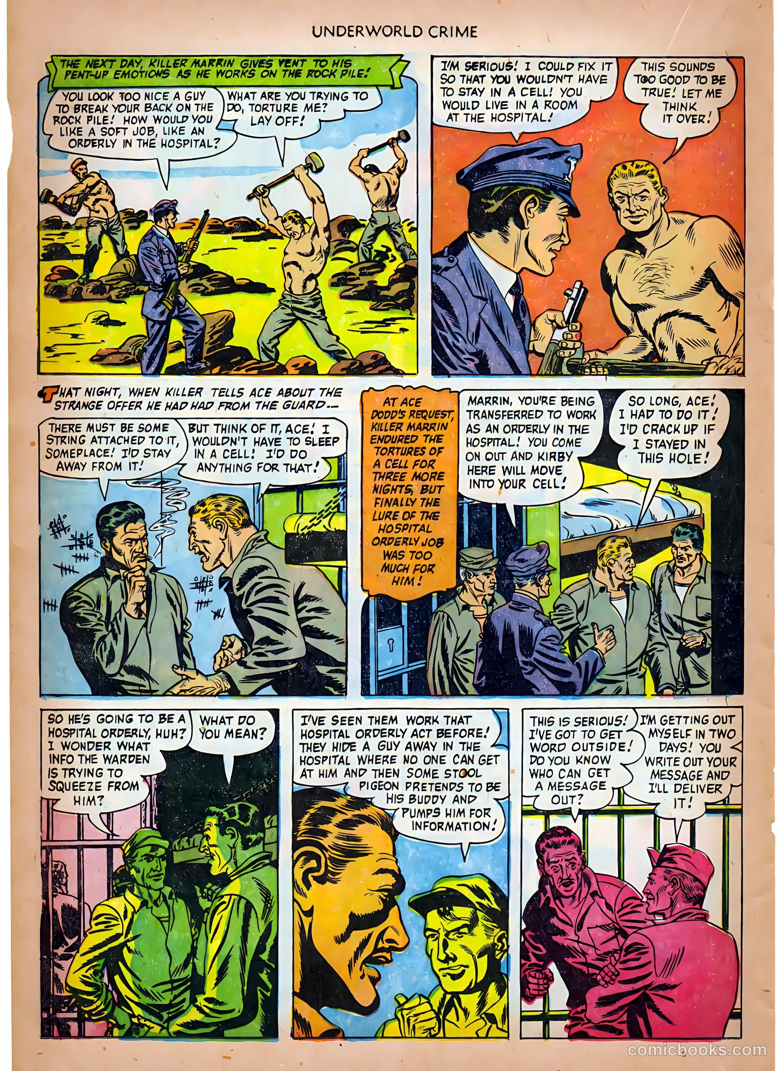 Underworld Crime #7 (1953) — page 16 of 36