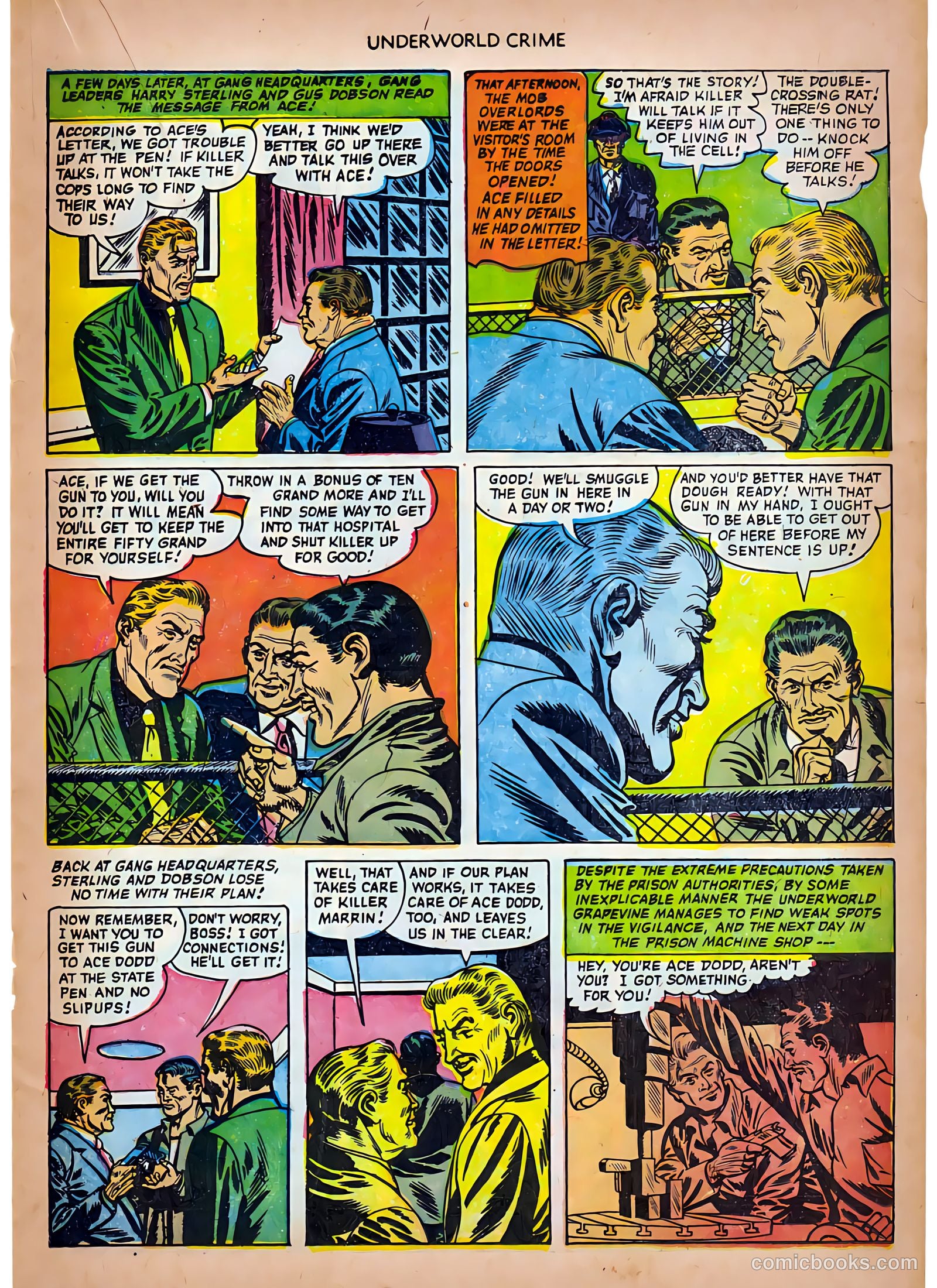 Underworld Crime #7 (1953) — page 17 of 36