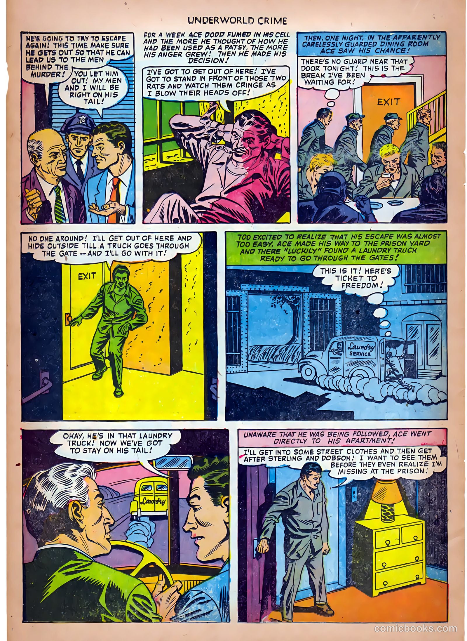 Underworld Crime #7 (1953) — page 22 of 36