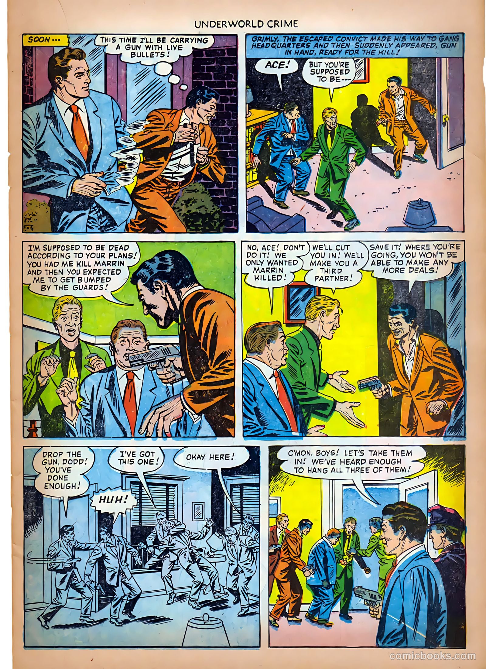 Underworld Crime #7 (1953) — page 23 of 36