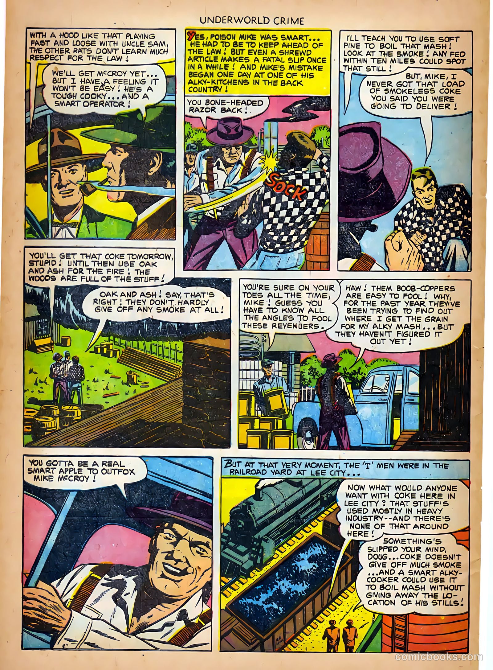 Underworld Crime #7 (1953) — page 28 of 36