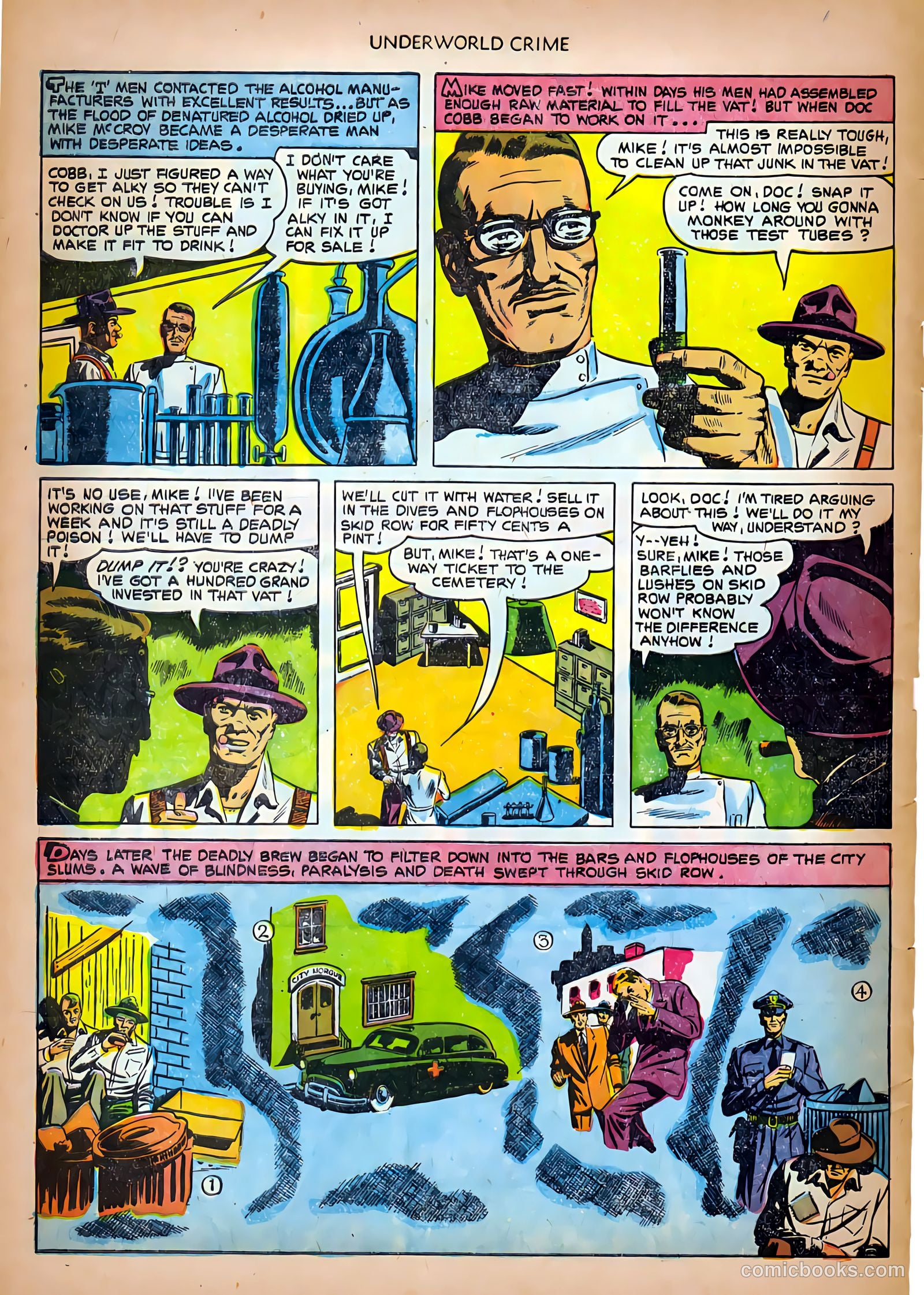 Underworld Crime #7 (1953) — page 32 of 36