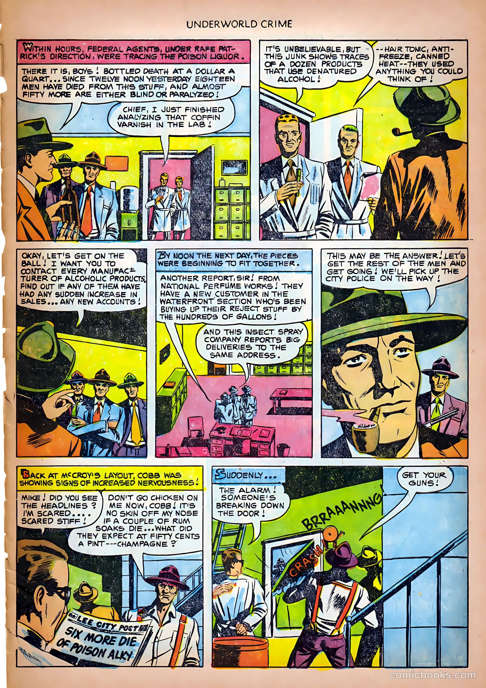 Underworld Crime #7 (1953) — page 33 of 36