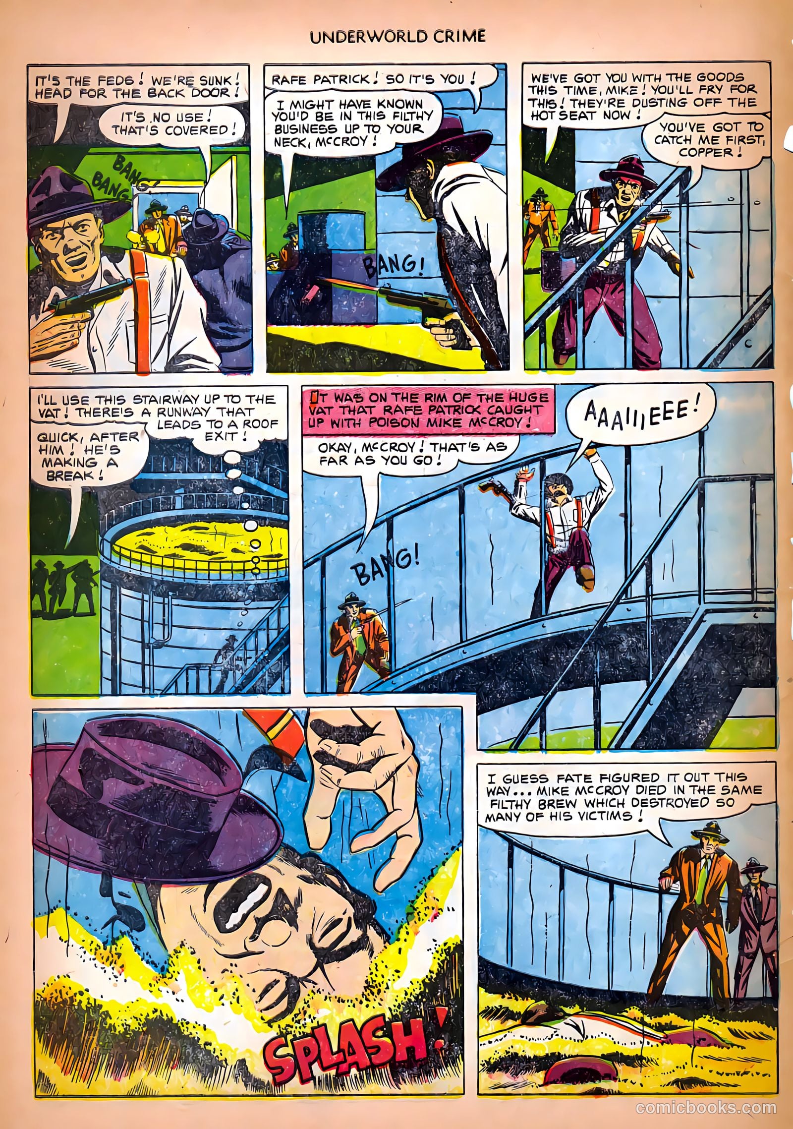 Underworld Crime #7 (1953) — page 34 of 36