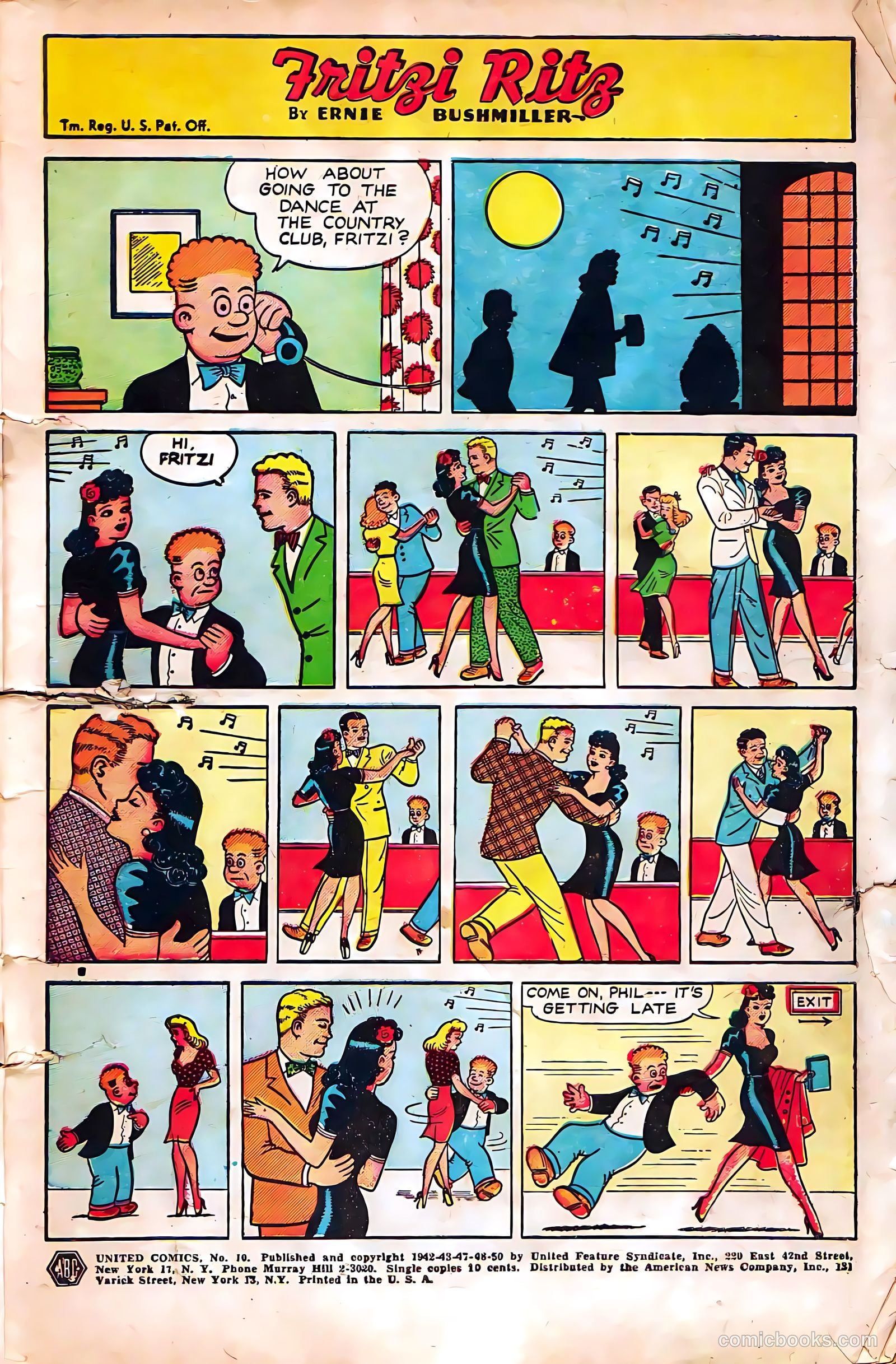 United Comics #10 (1950) — page 3 of 36