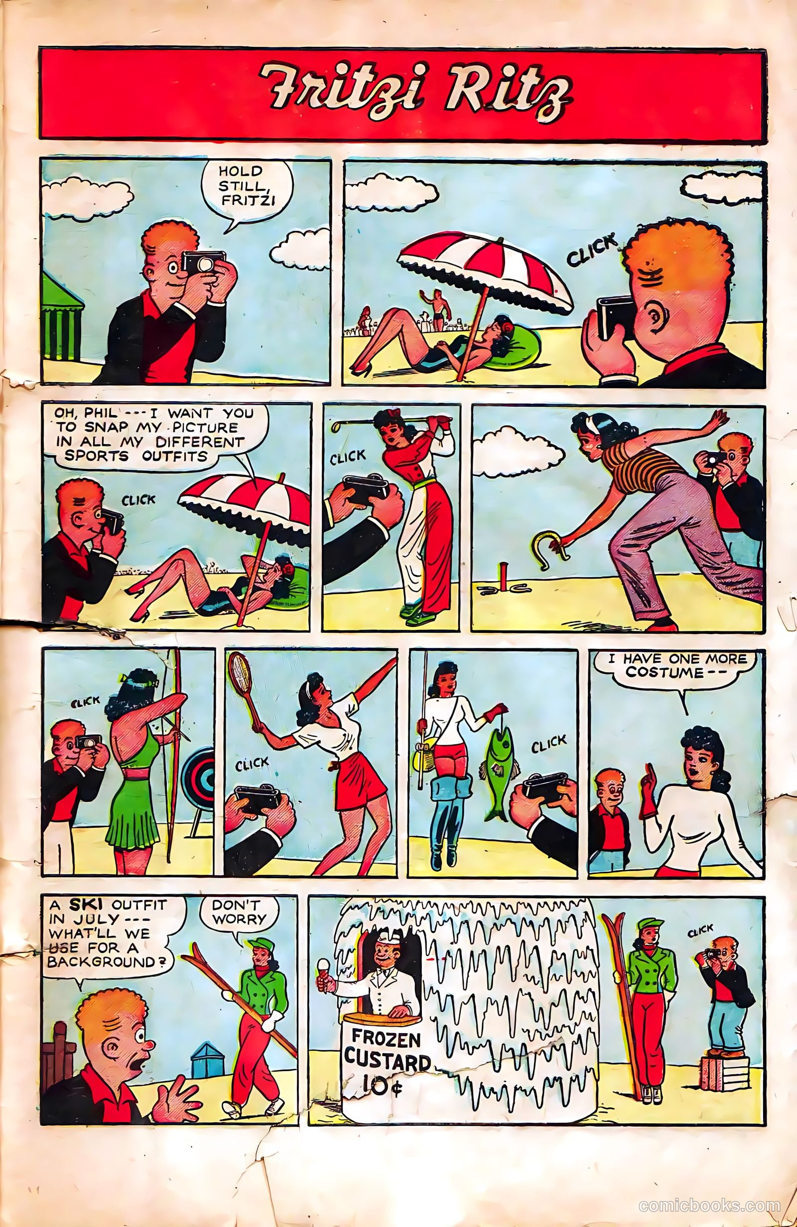 United Comics #10 (1950) — page 5 of 36
