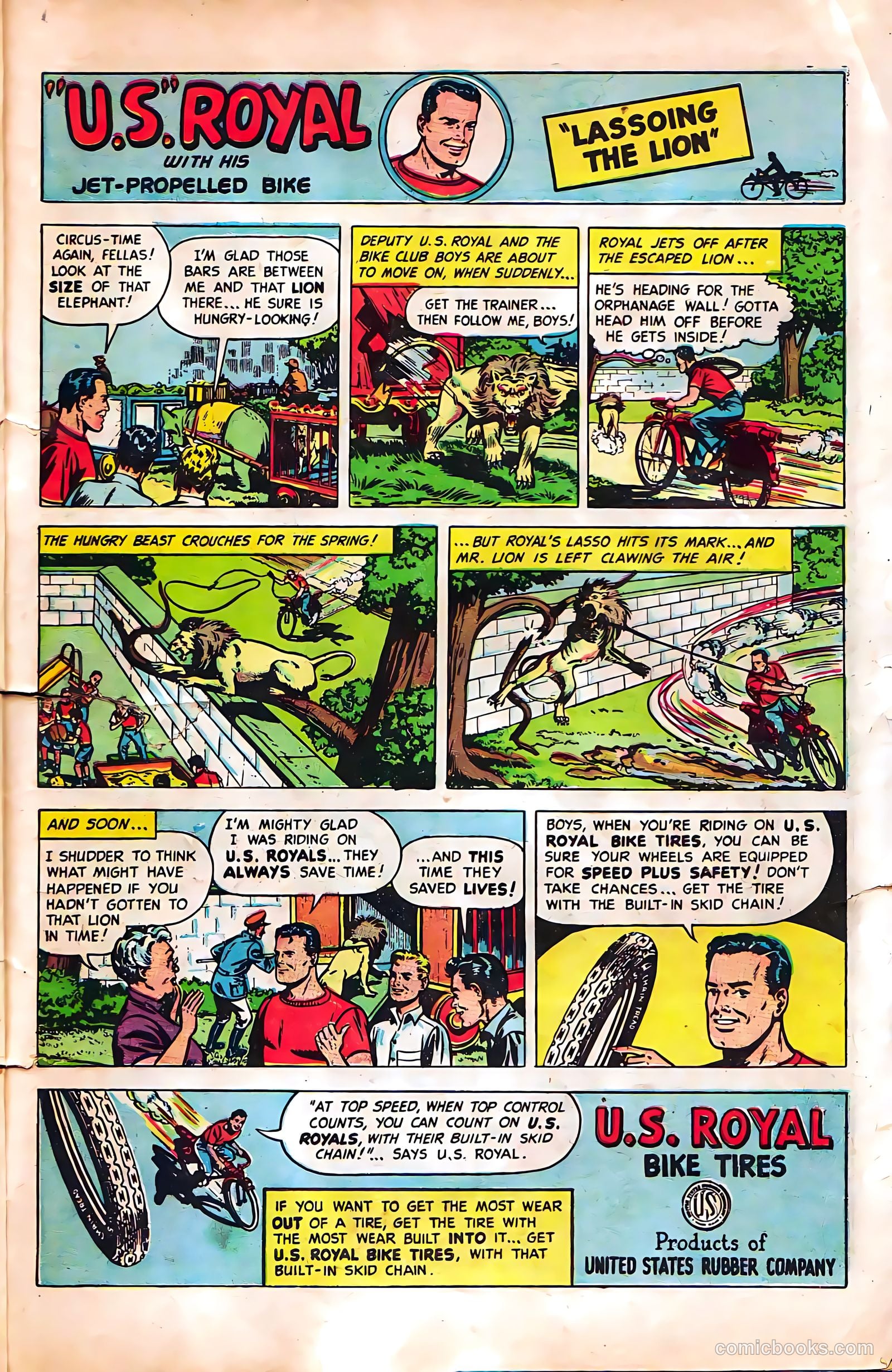 United Comics #10 (1950) — page 7 of 36