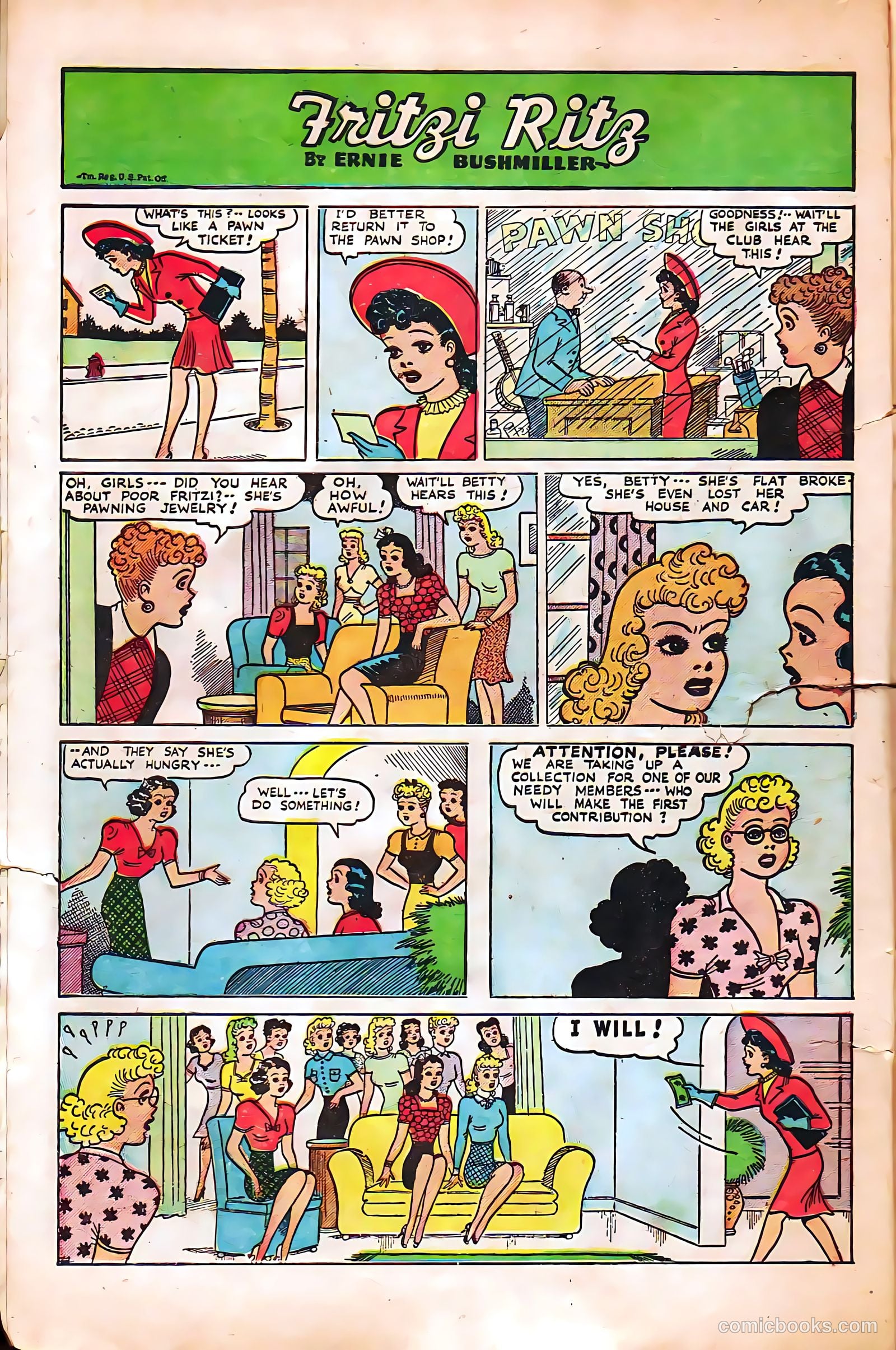 United Comics #10 (1950) — page 10 of 36