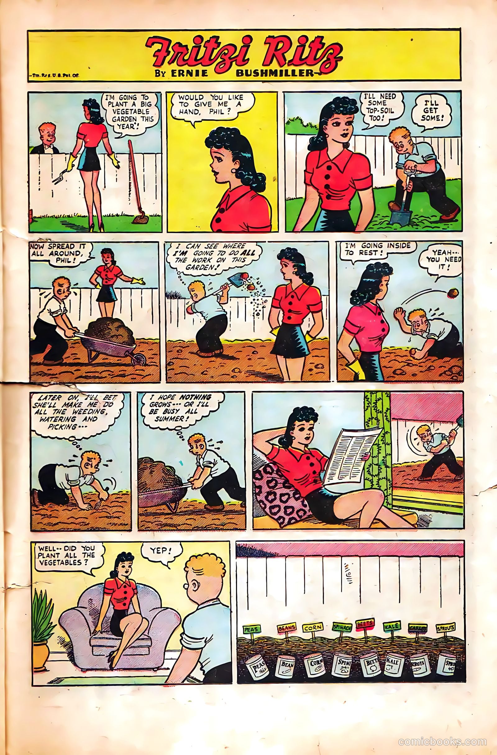 United Comics #10 (1950) — page 11 of 36