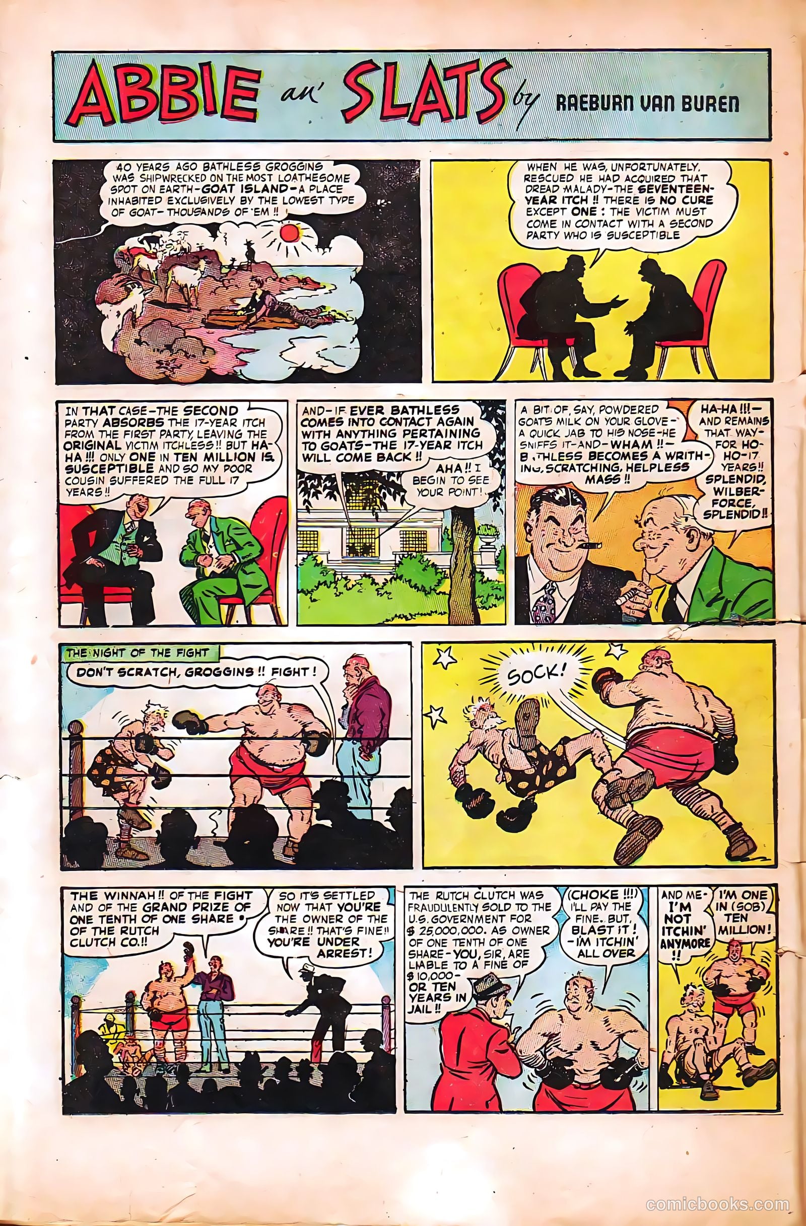 United Comics #10 (1950) — page 22 of 36